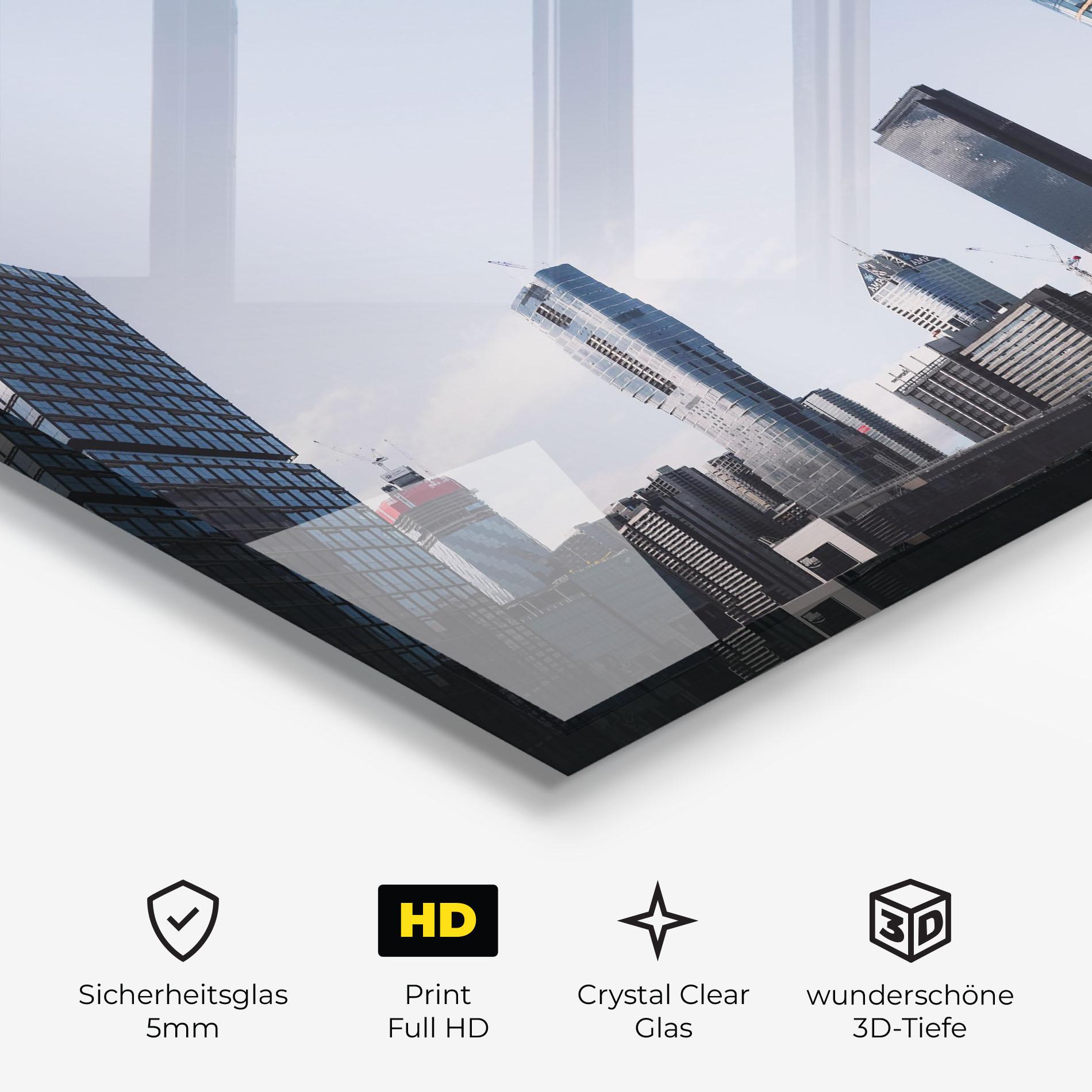 Glasbild Business Building mockup 3