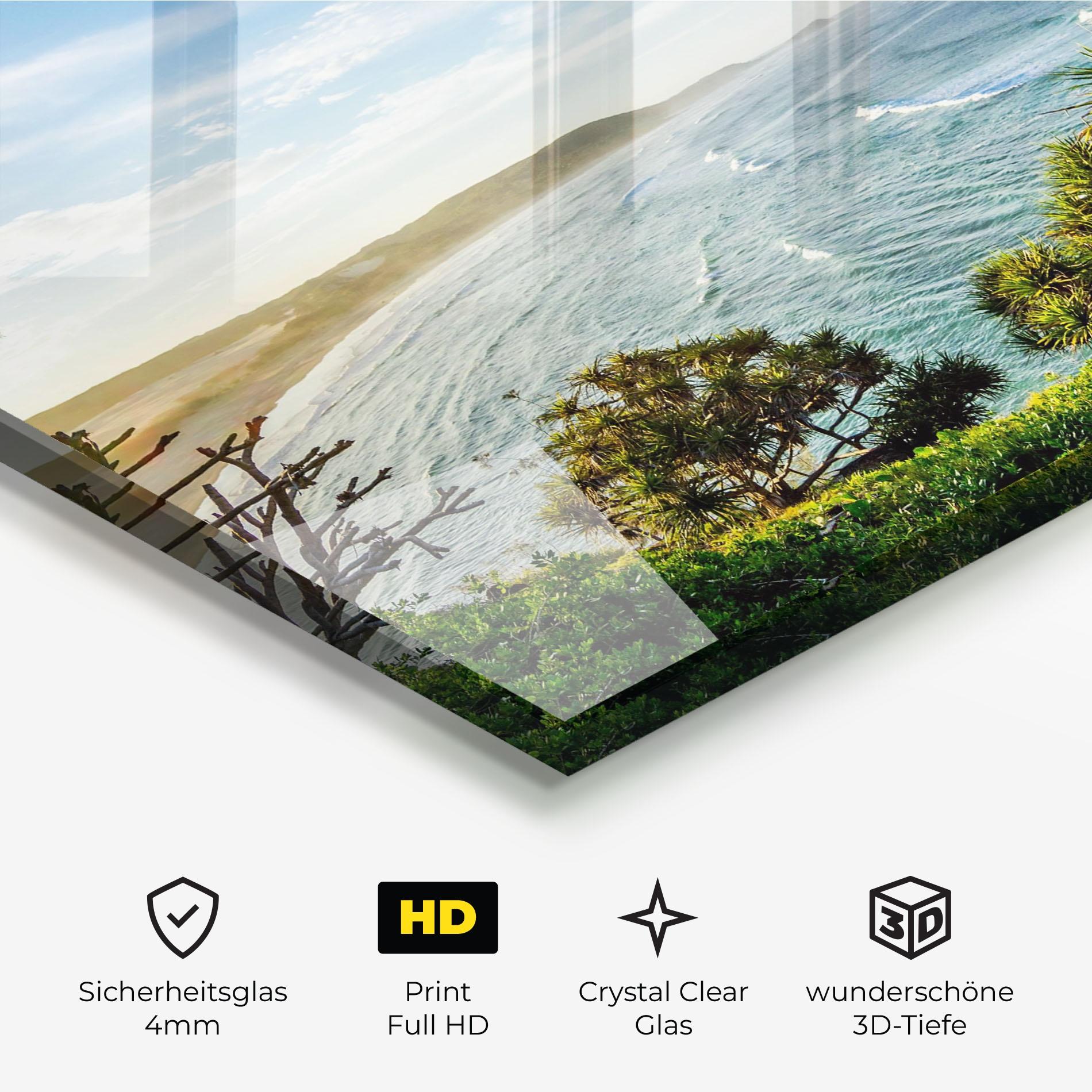 Glasbild Australian View mockup 3