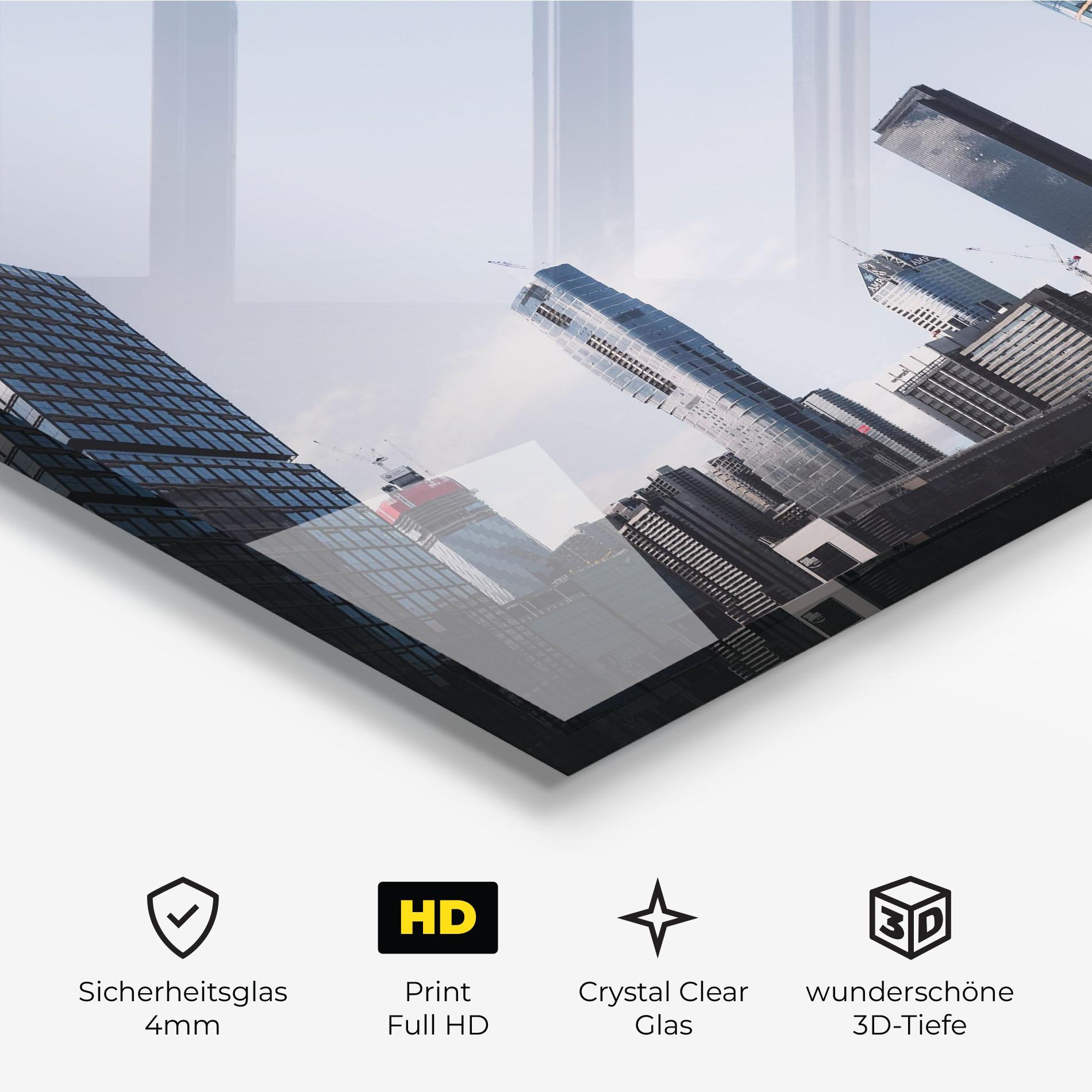 Glasbild Business Building mockup 3