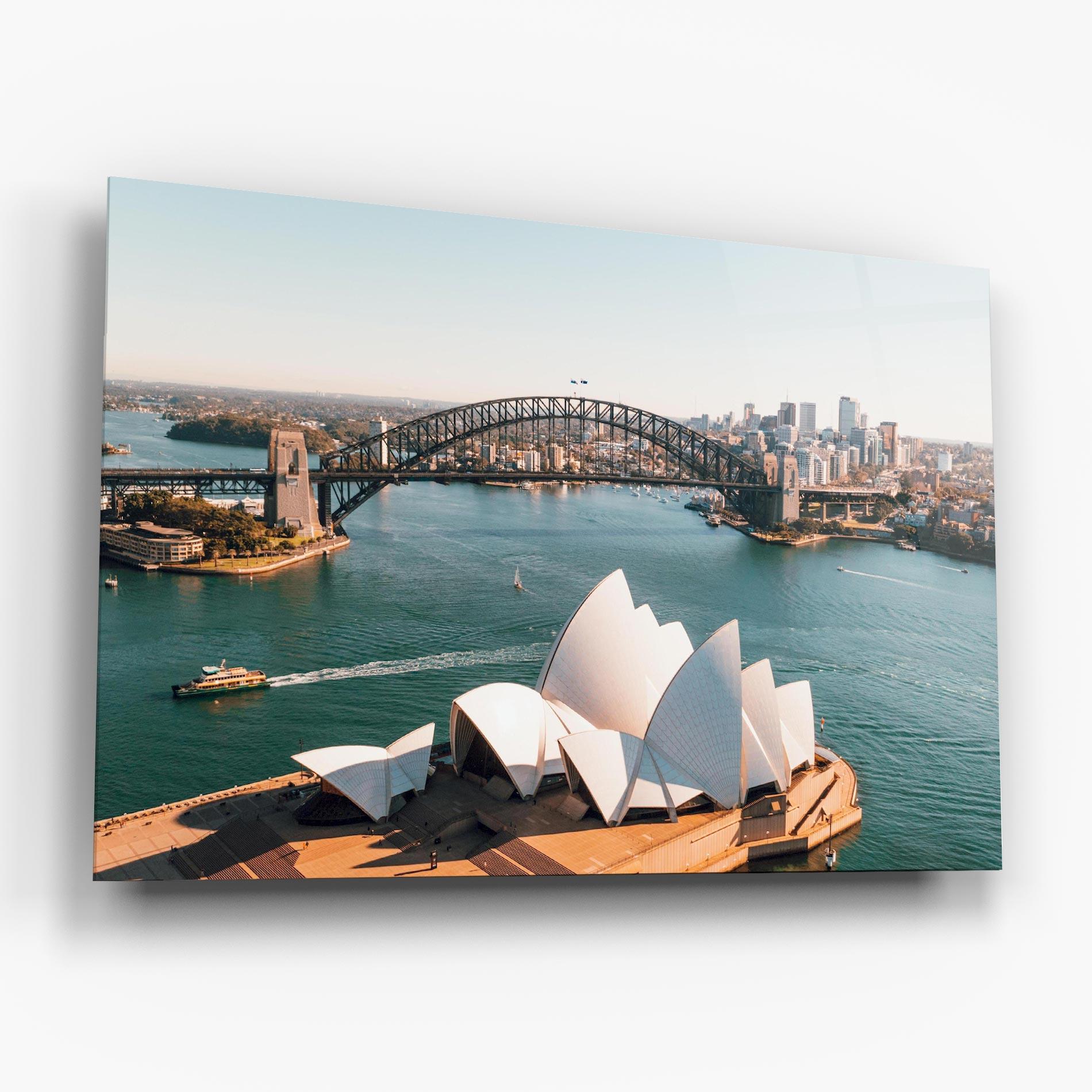 Glasbild Sydney View mockup 6