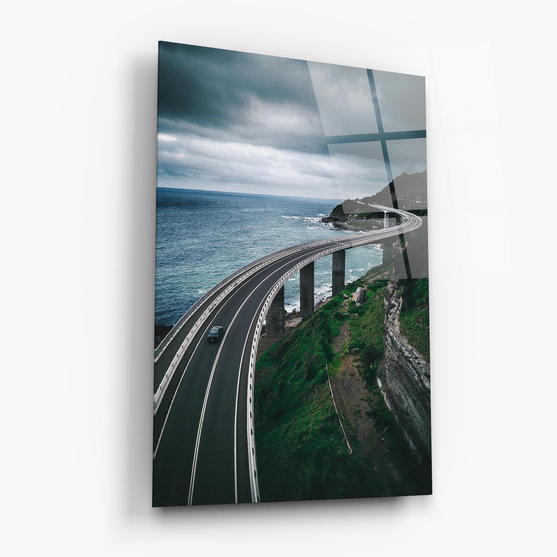 Road Cloudy Day mockup 6