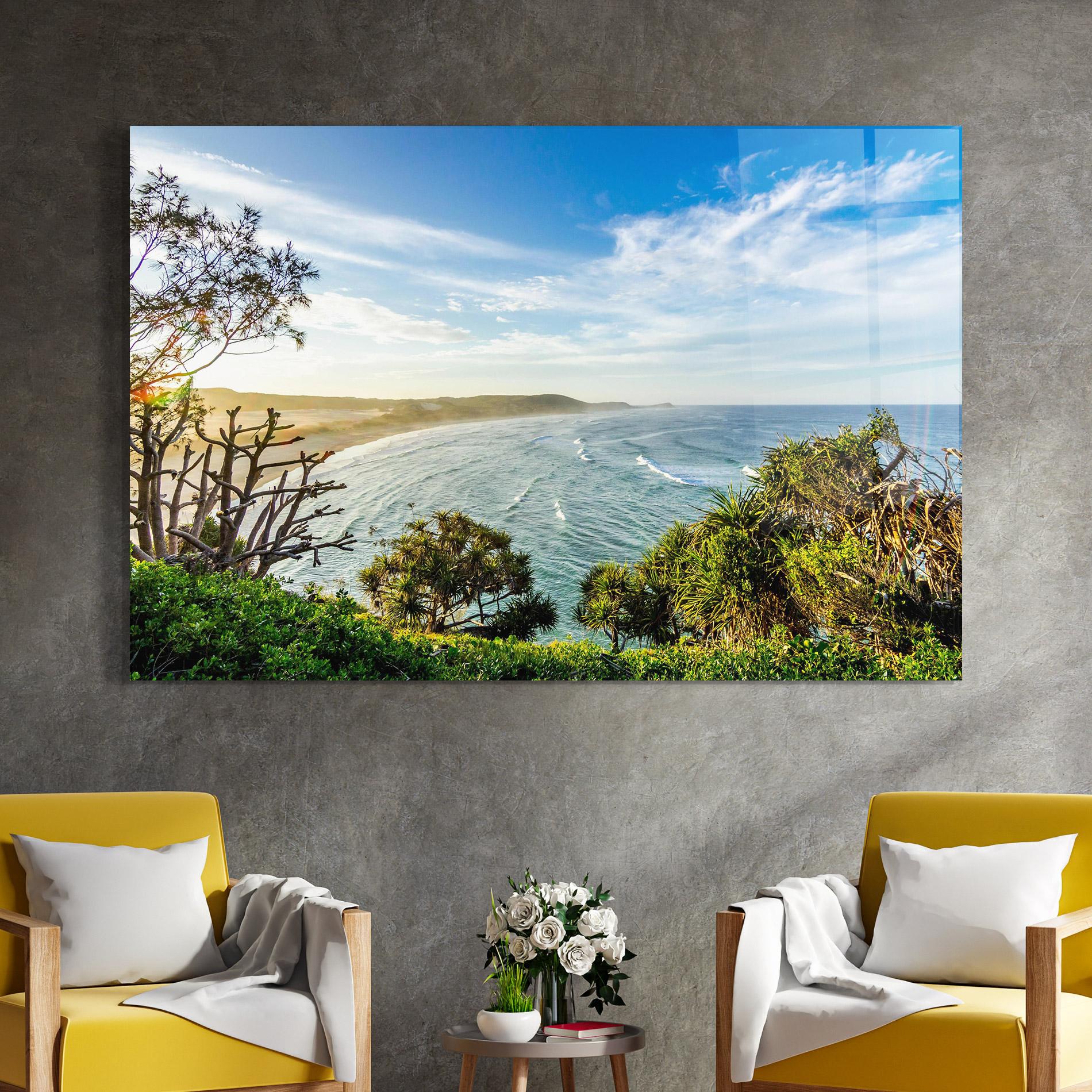 Glasbild Australian View mockup 4