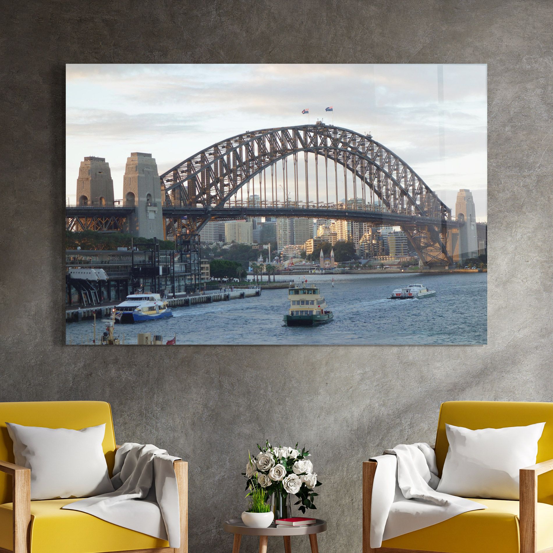 Harbour Bridge View mockup 4