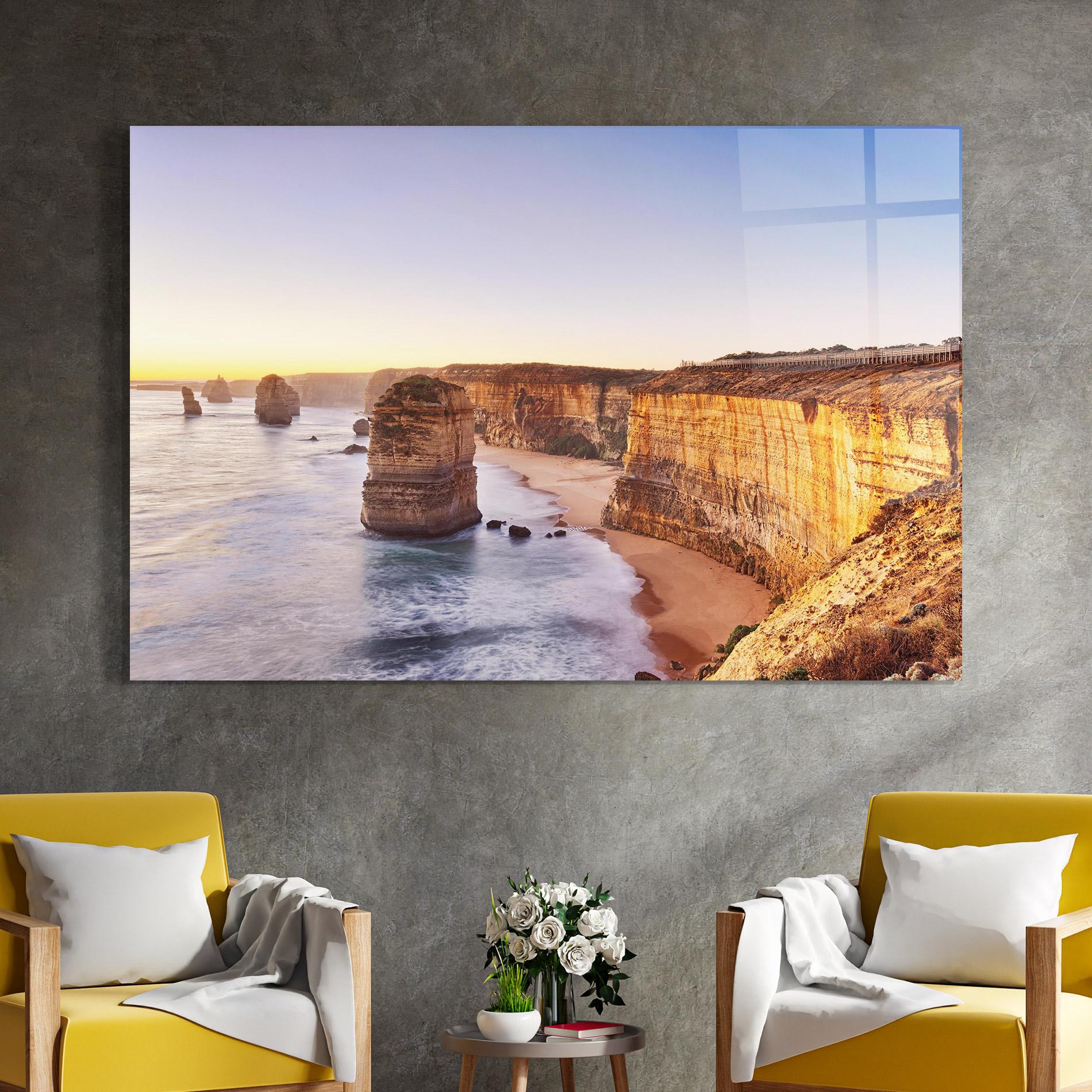 Glasbild Victoria Port mockup 4