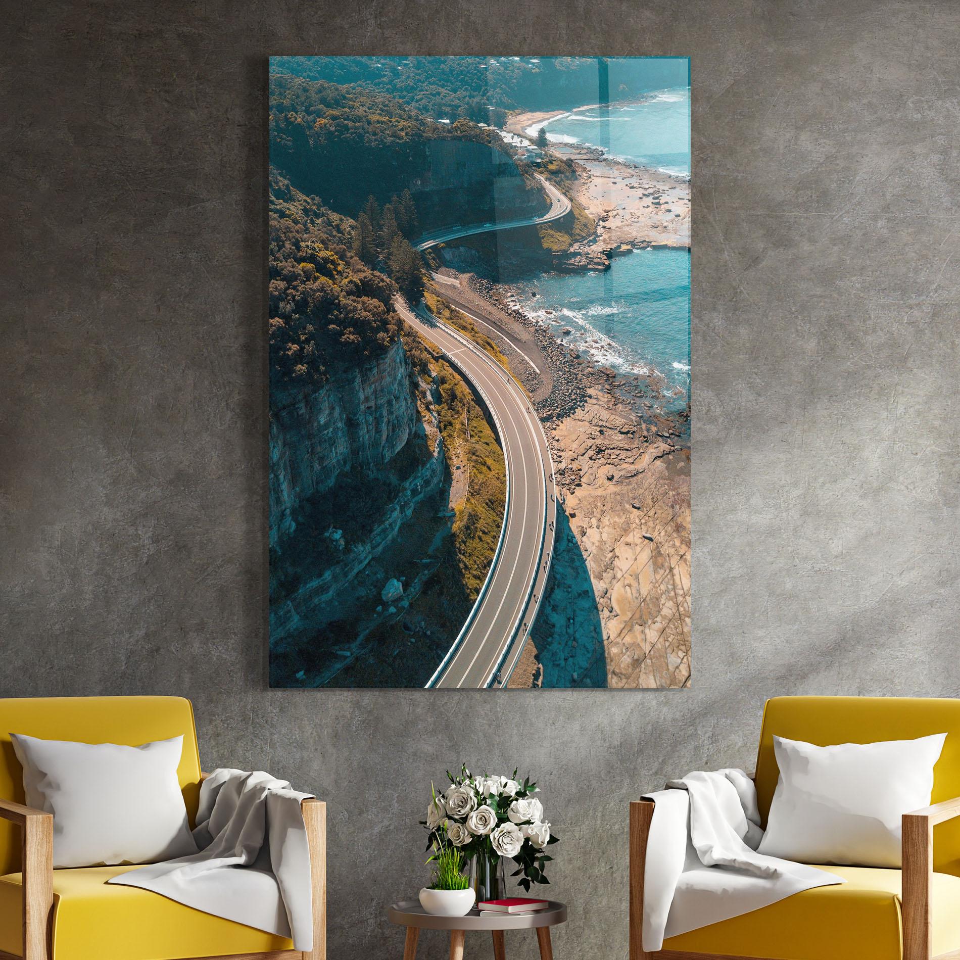 Glasbild Australia Road mockup 4