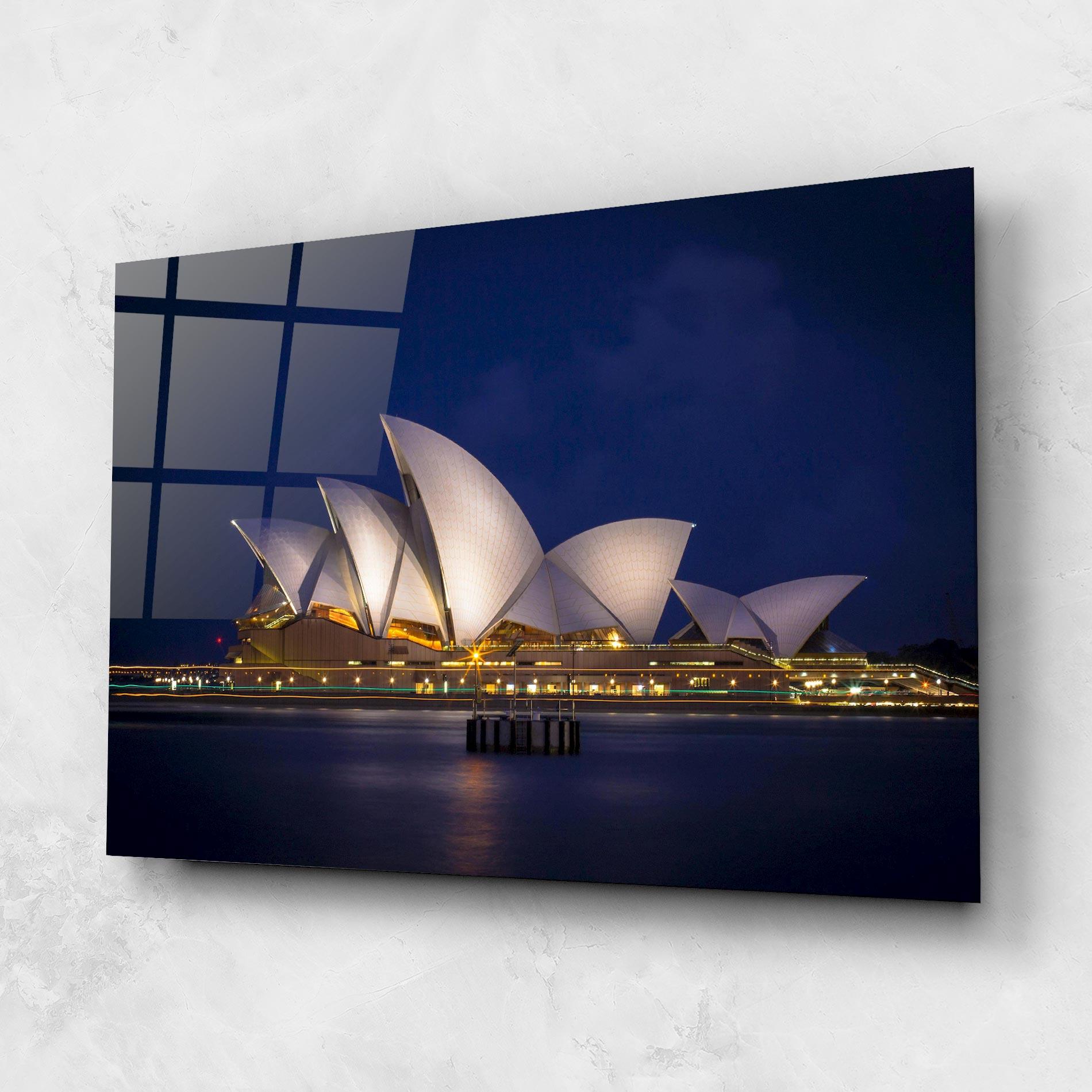Glasbild Opera House View mockup 1