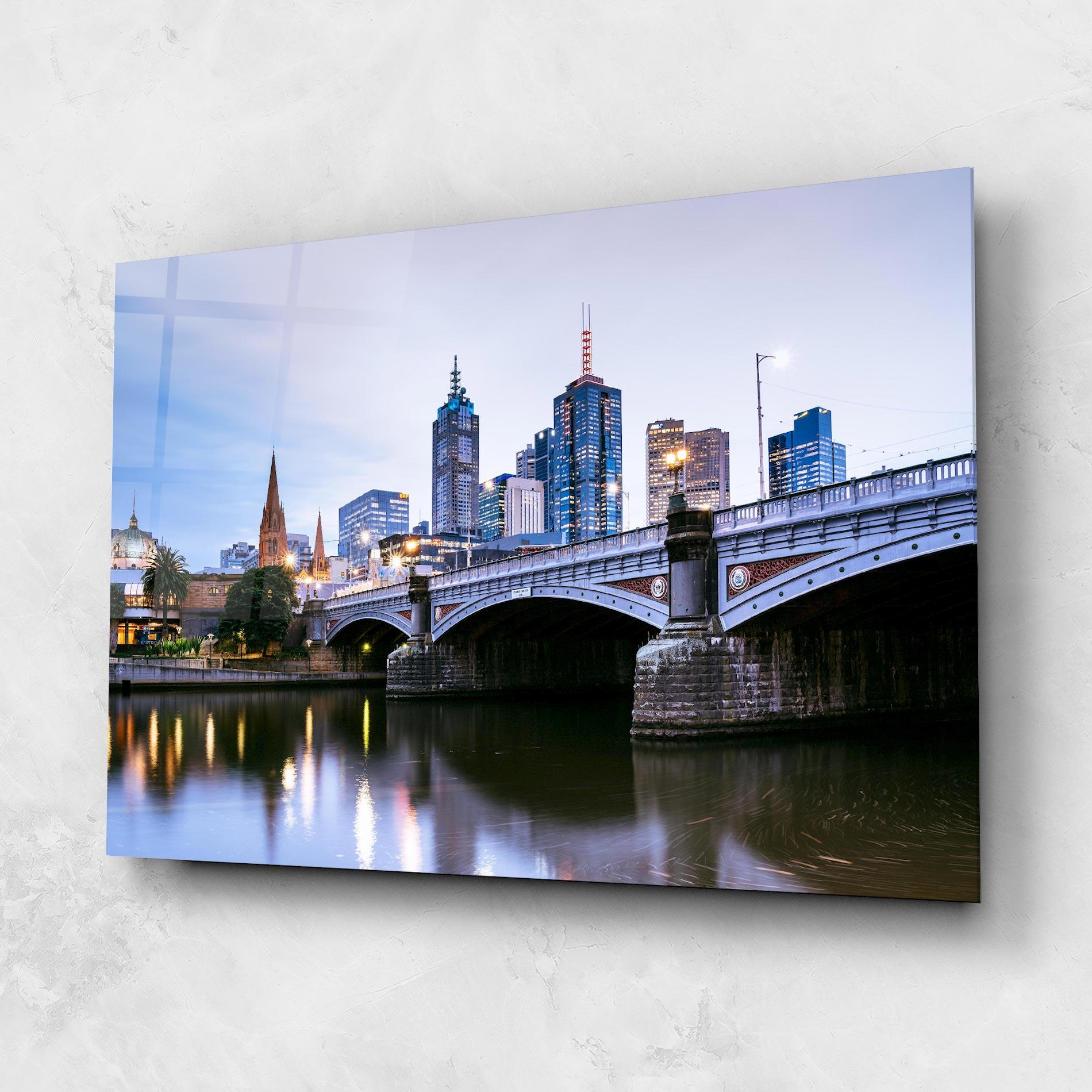 Glasbild Yarra River mockup 1
