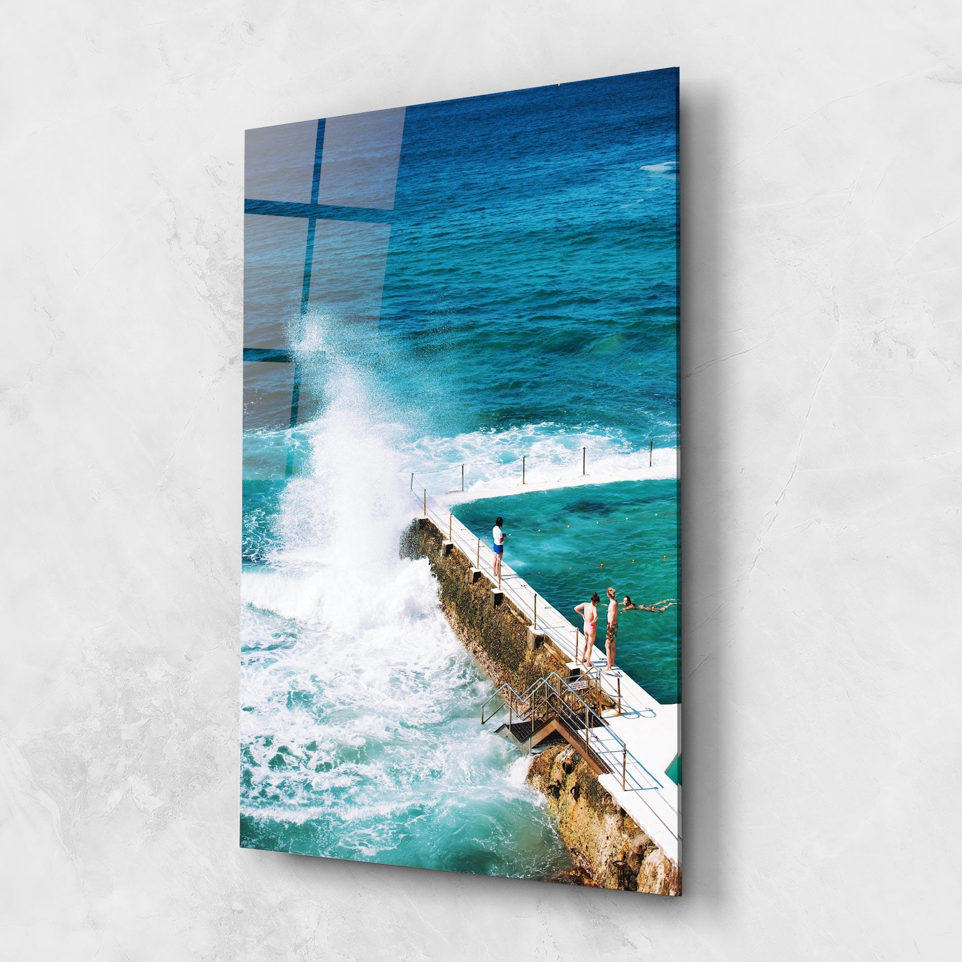 Glasbild Bondi Beach mockup 1