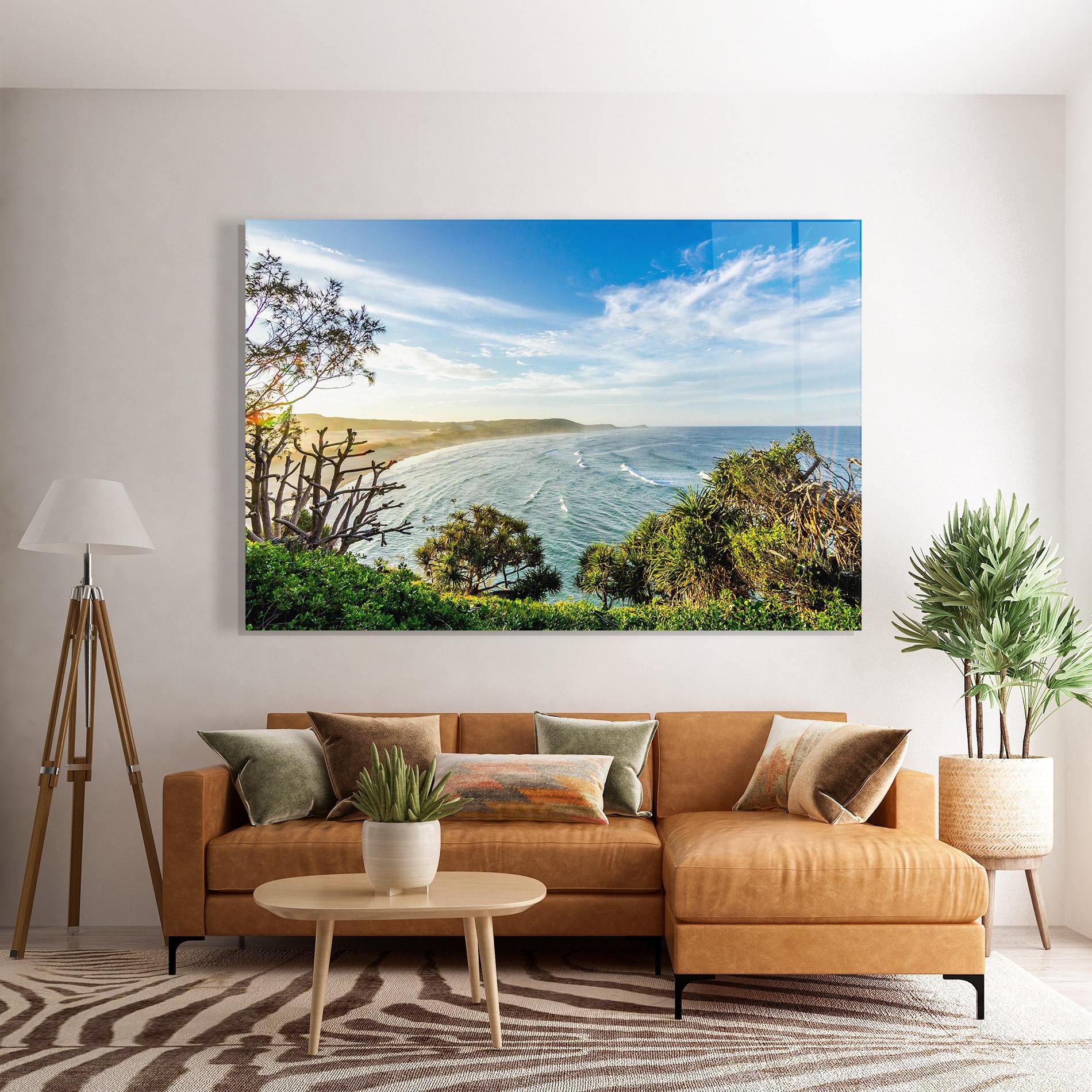 Glasbild Australian View mockup 7