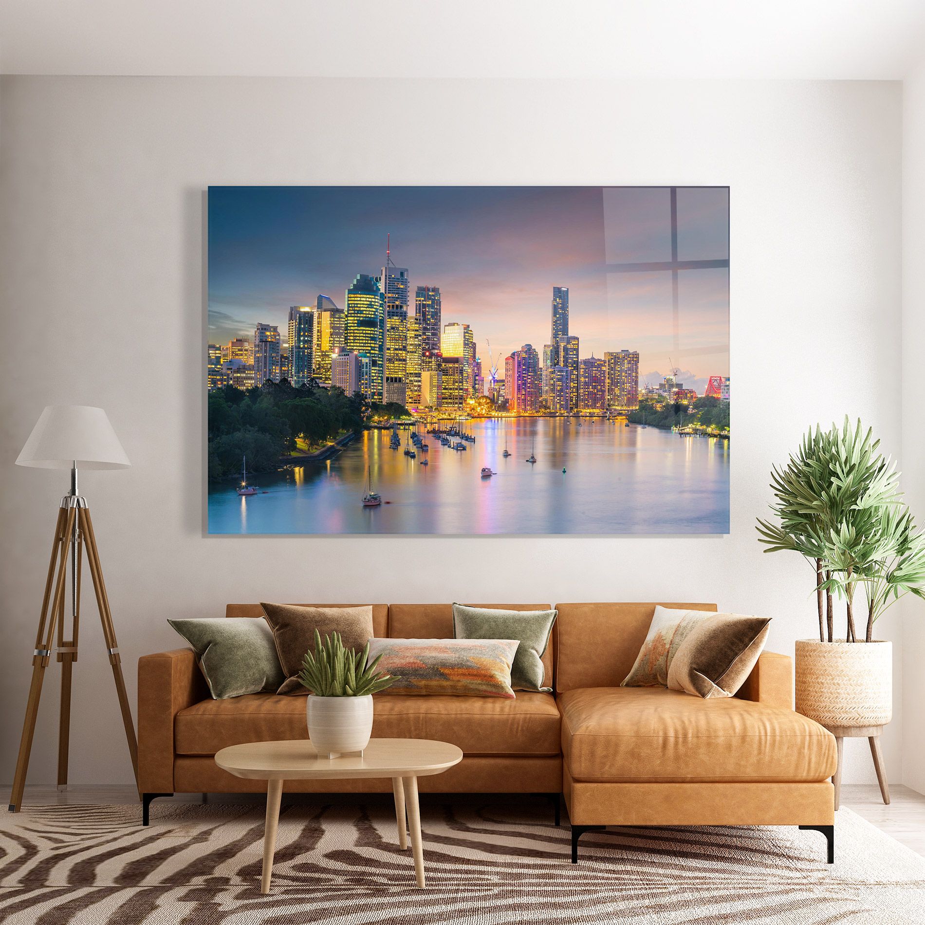Brisbane City Skyline mockup 7