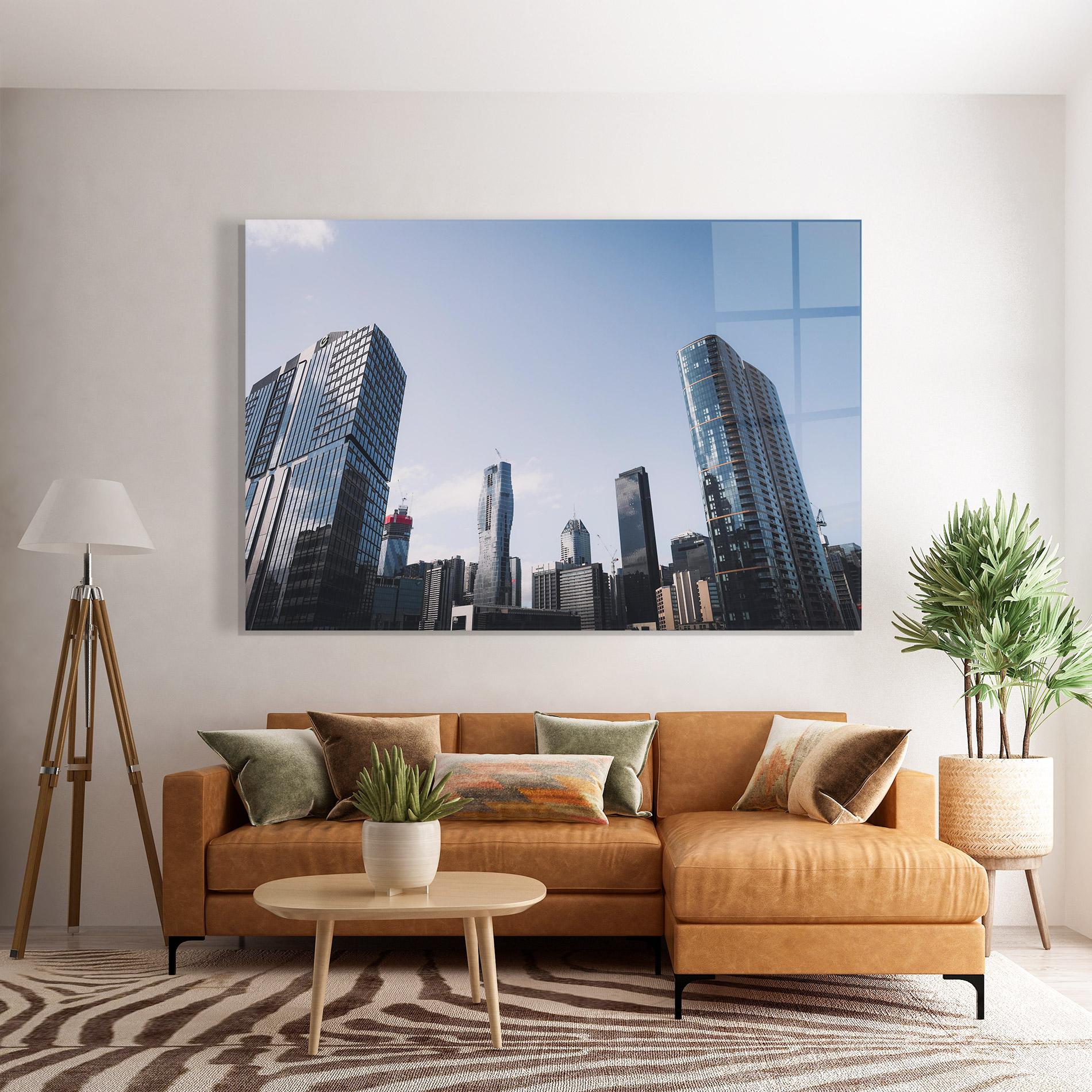 Glasbild Business Building mockup 7