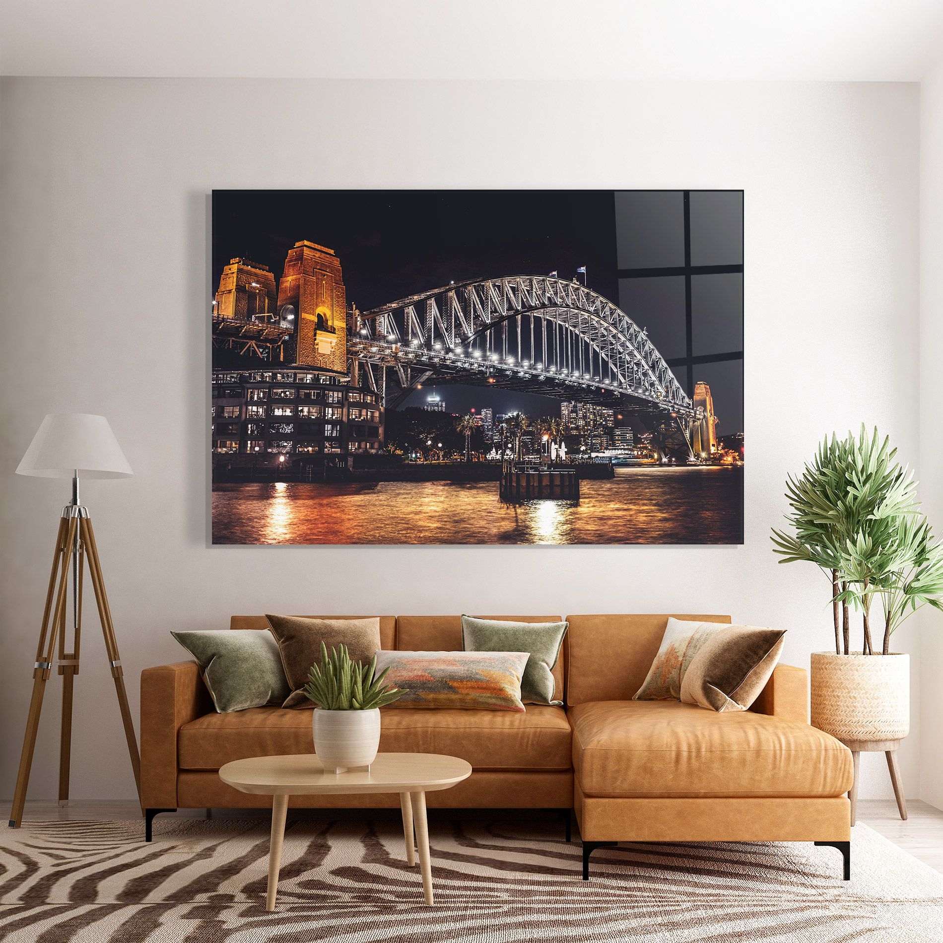 Sydney Night Bridge mockup 7