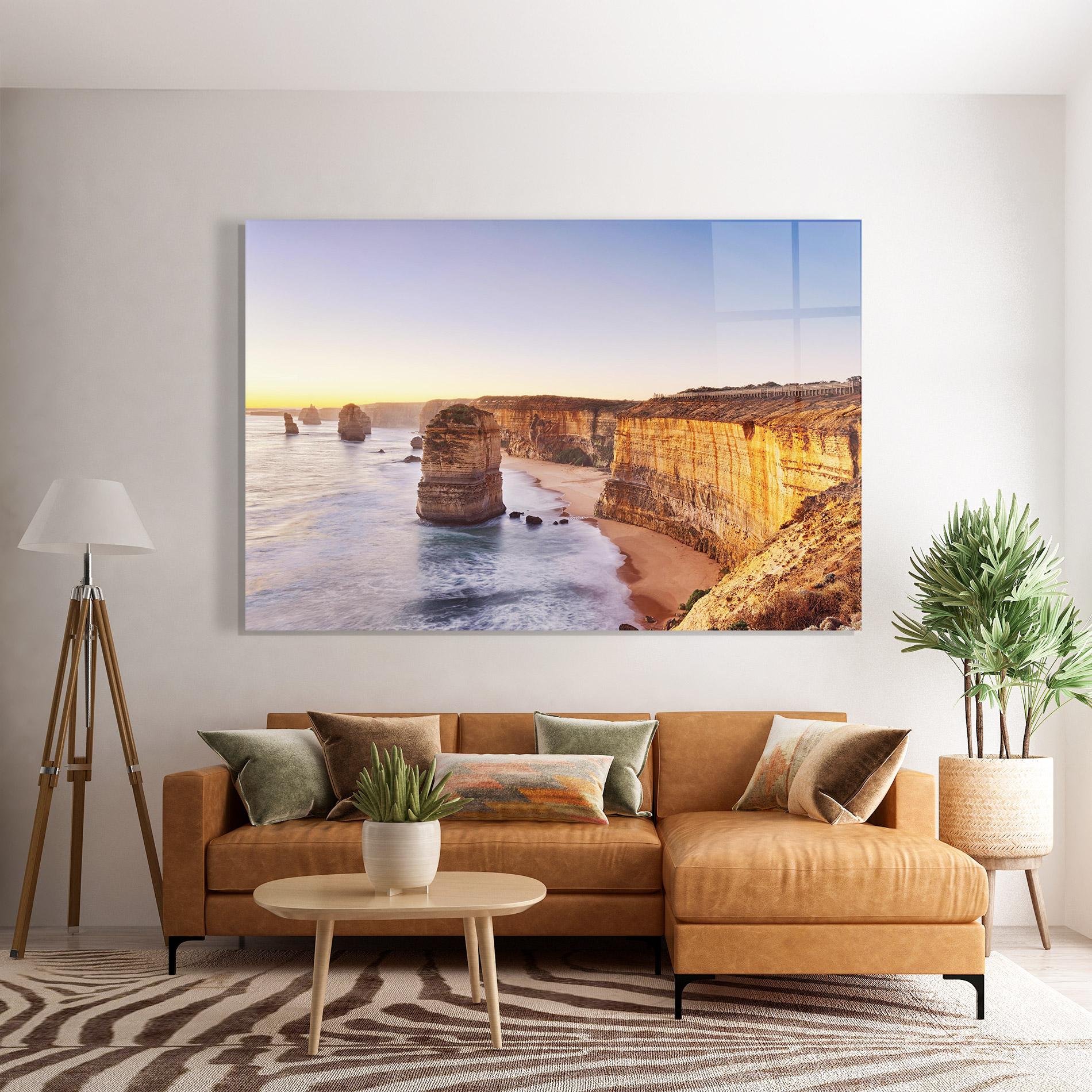 Glasbild Victoria Port mockup 7