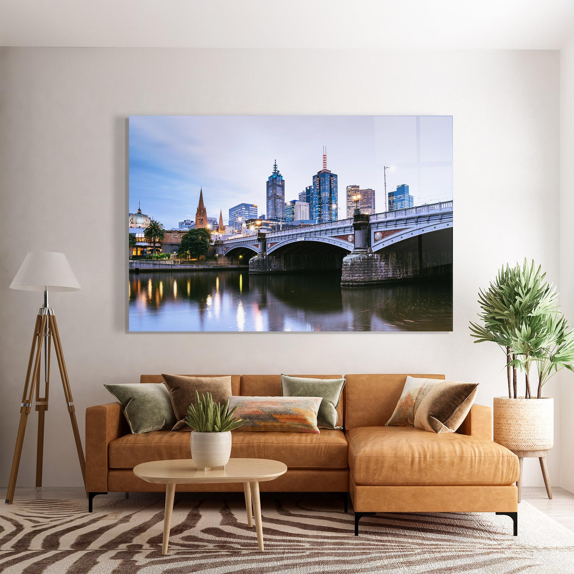 Glasbild Yarra River mockup 7