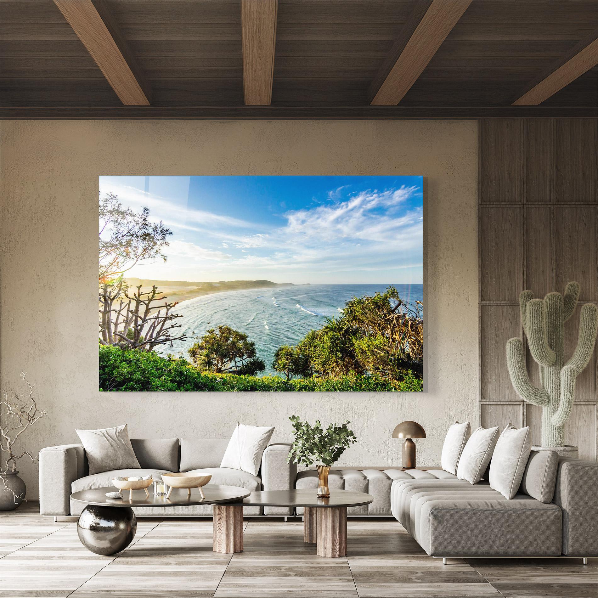 Glasbild Australian View mockup 8