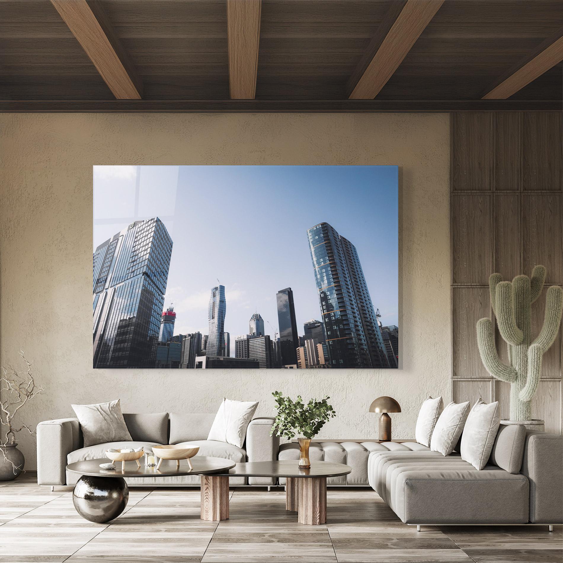 Glasbild Business Building mockup 8