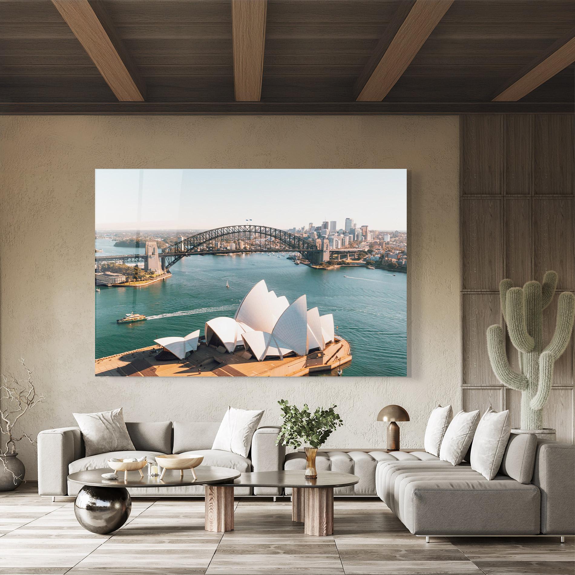 Glasbild Sydney View mockup 8