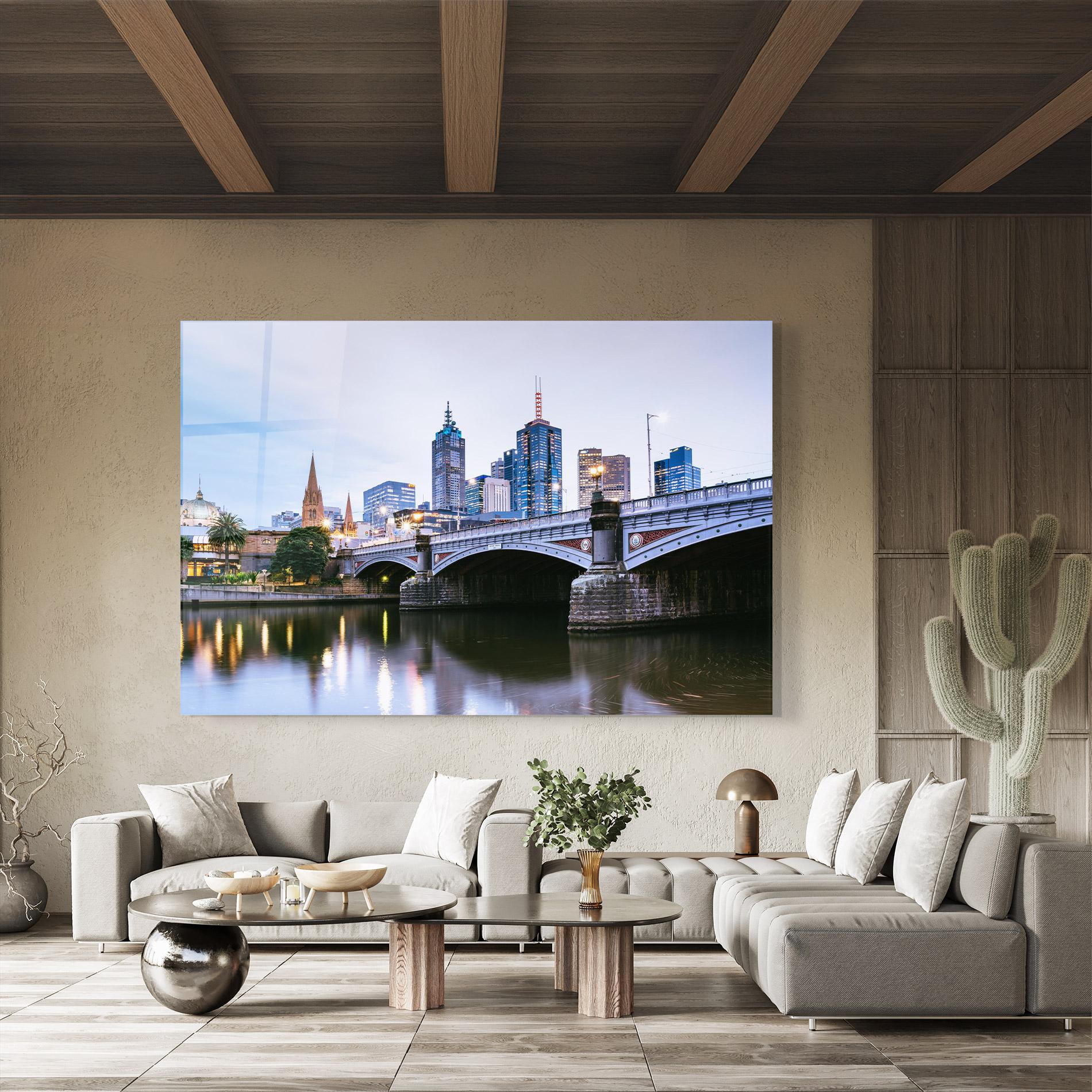 Glasbild Yarra River mockup 8
