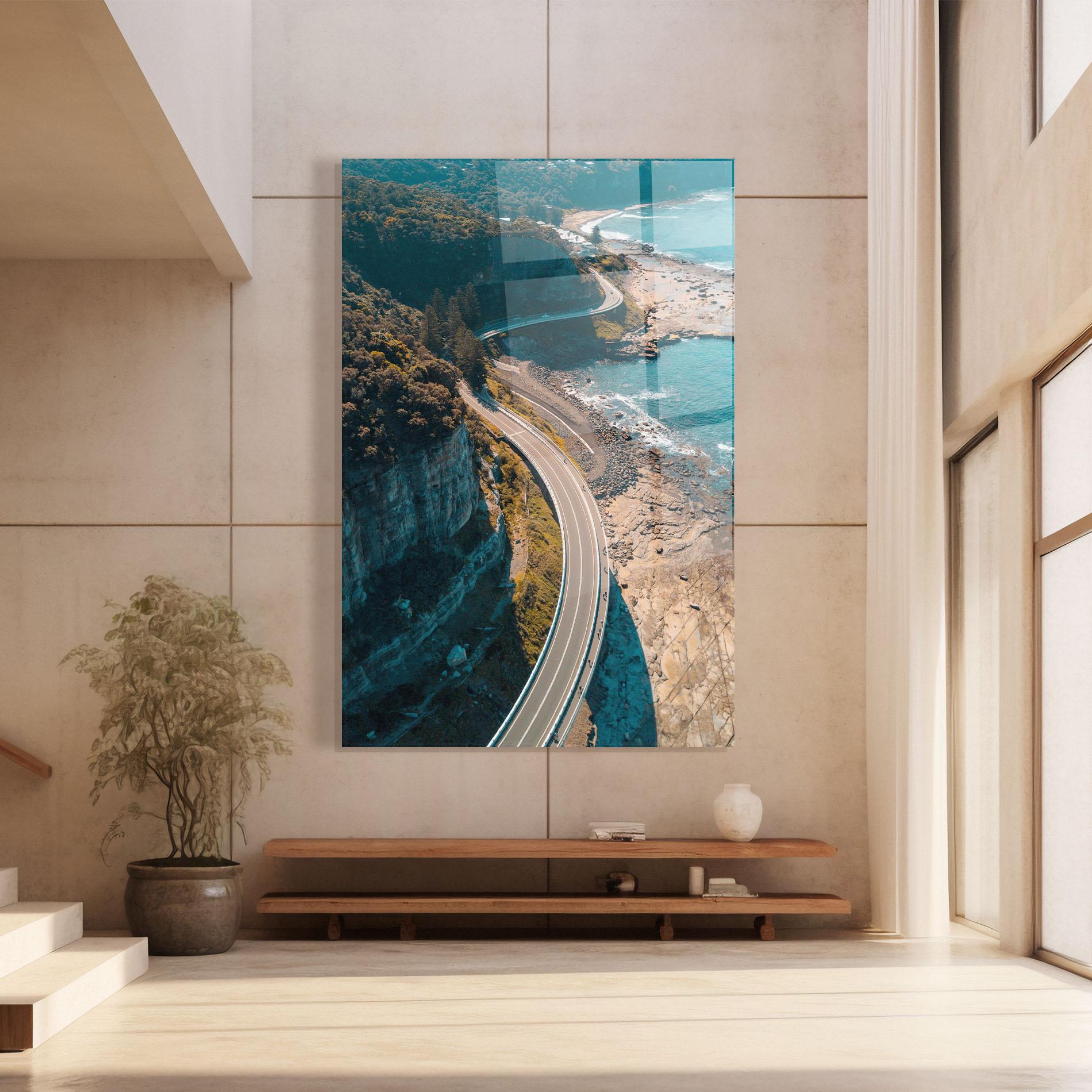 Glasbild Australia Road mockup 8