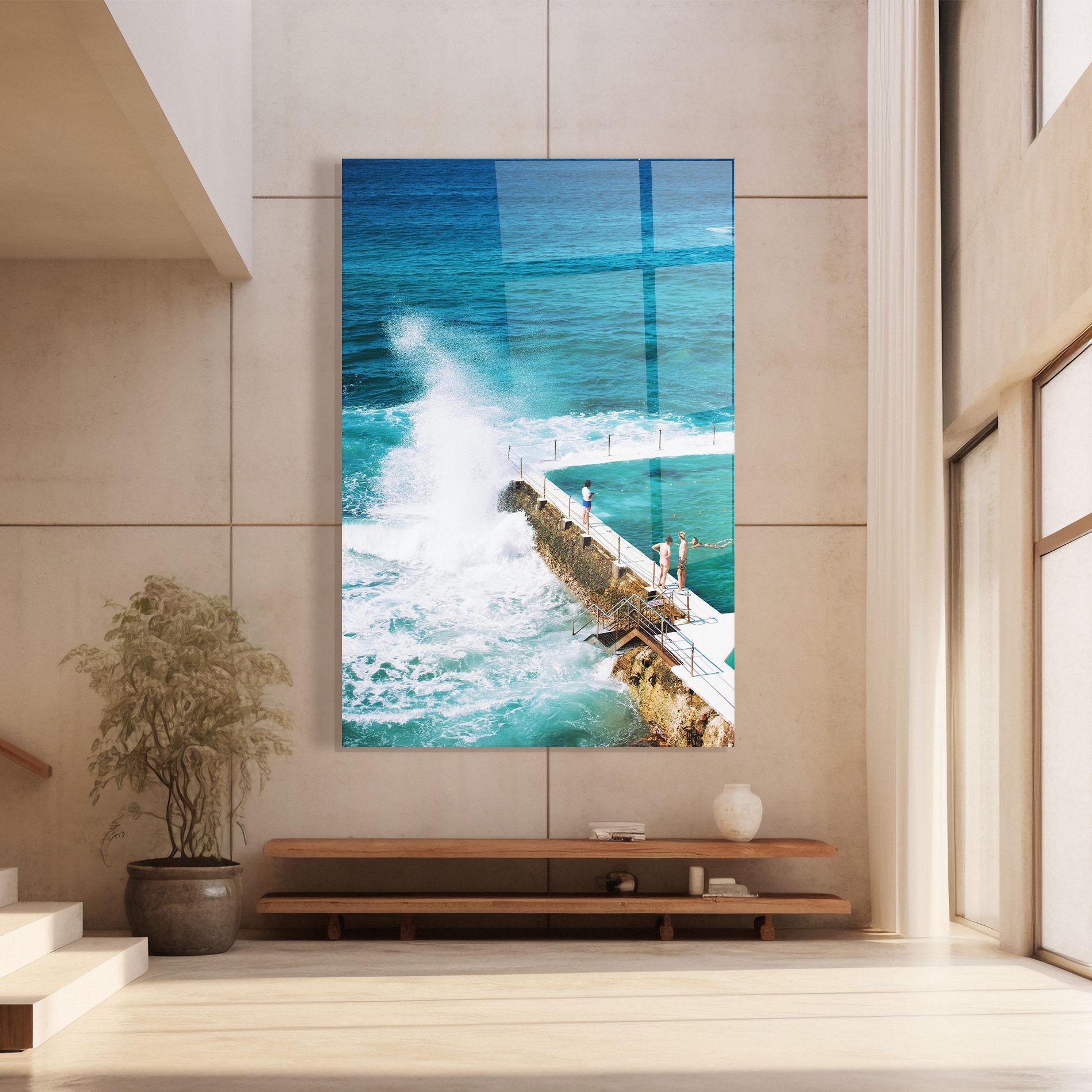 Glasbild Bondi Beach mockup 8