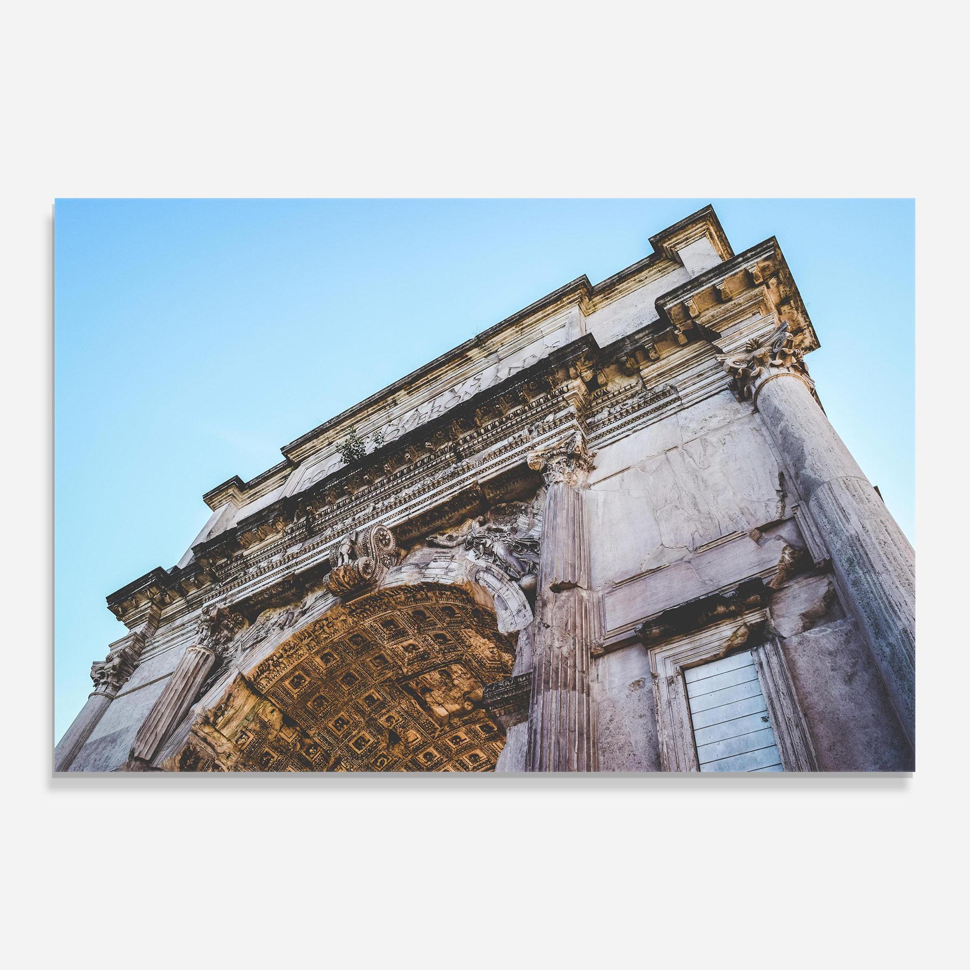 Glasbild Arch Of Titus mockup 0