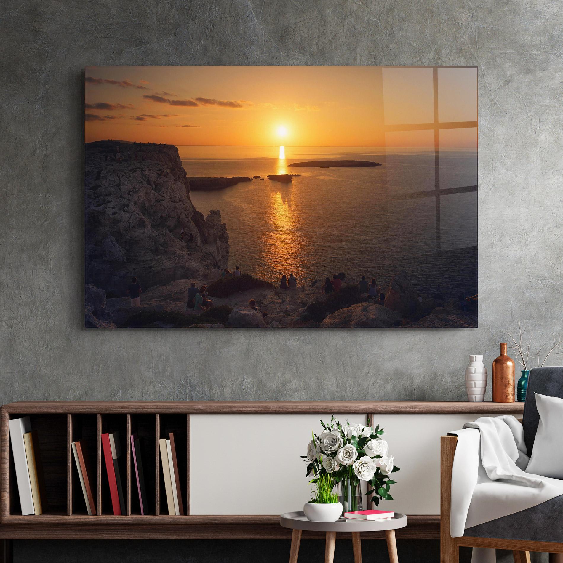 Glasbild Menorca mockup 2