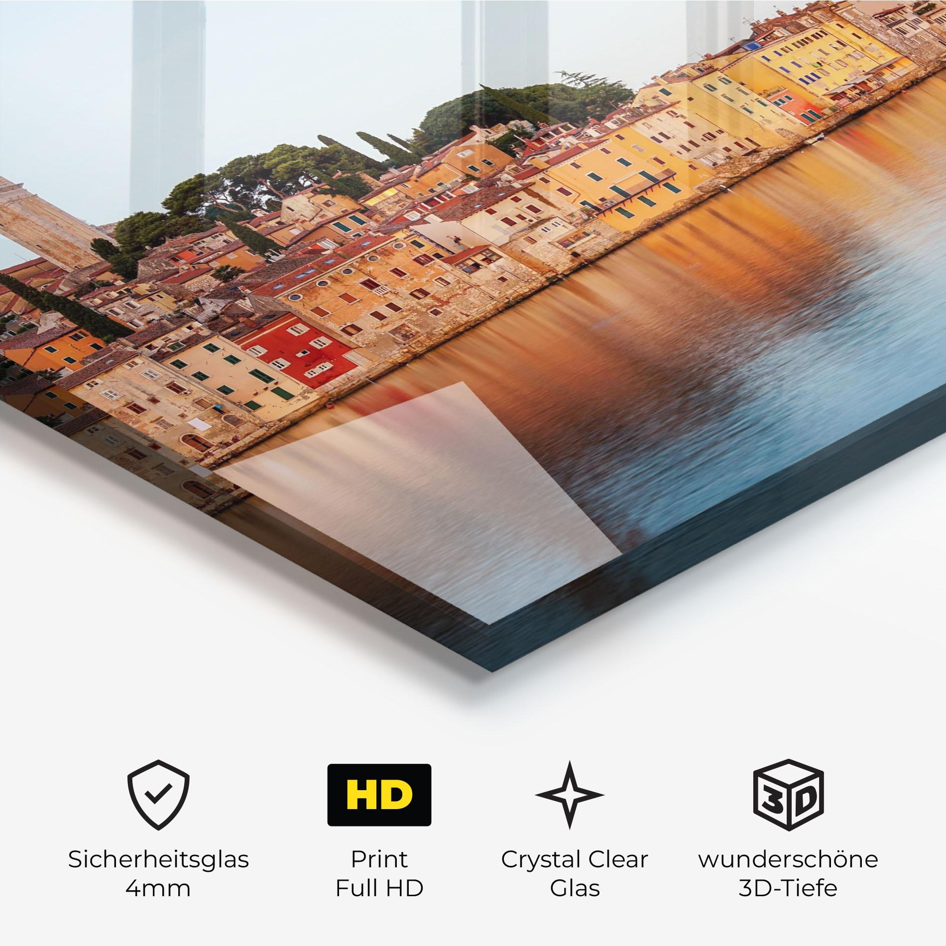 Glasbild Rovinj mockup 3