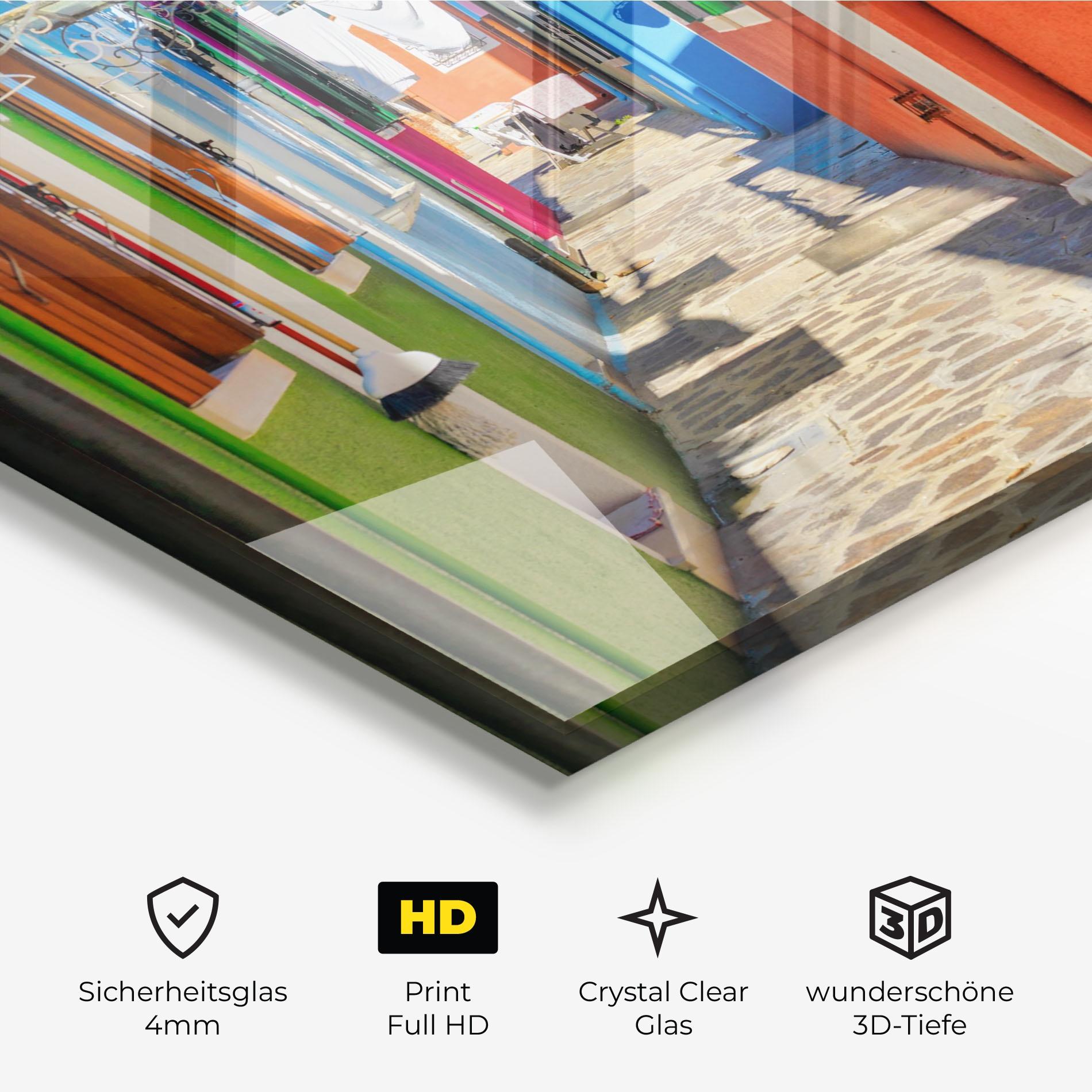 Glasbild Venice Italy mockup 3