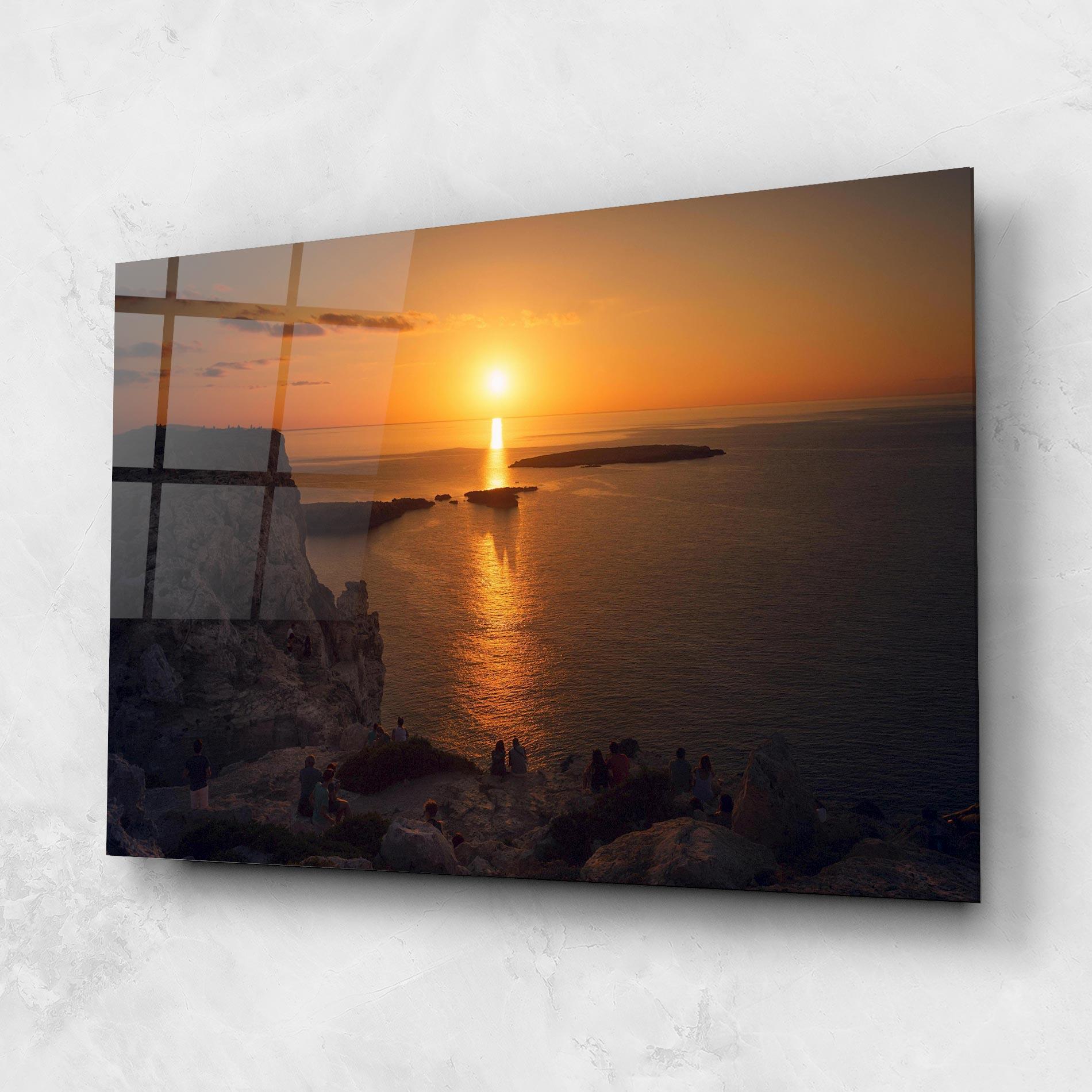 Glasbild Menorca mockup 1