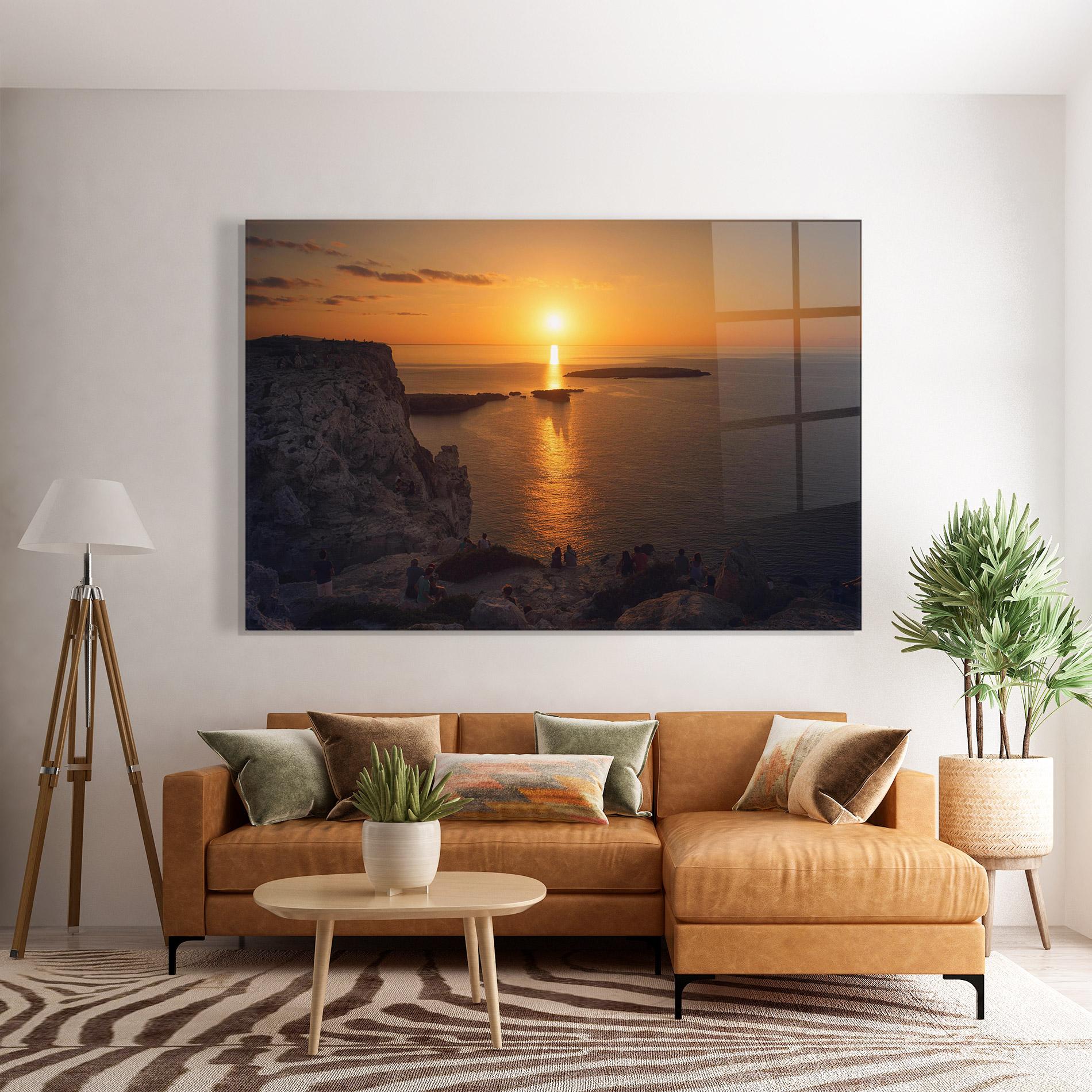 Glasbild Menorca mockup 7