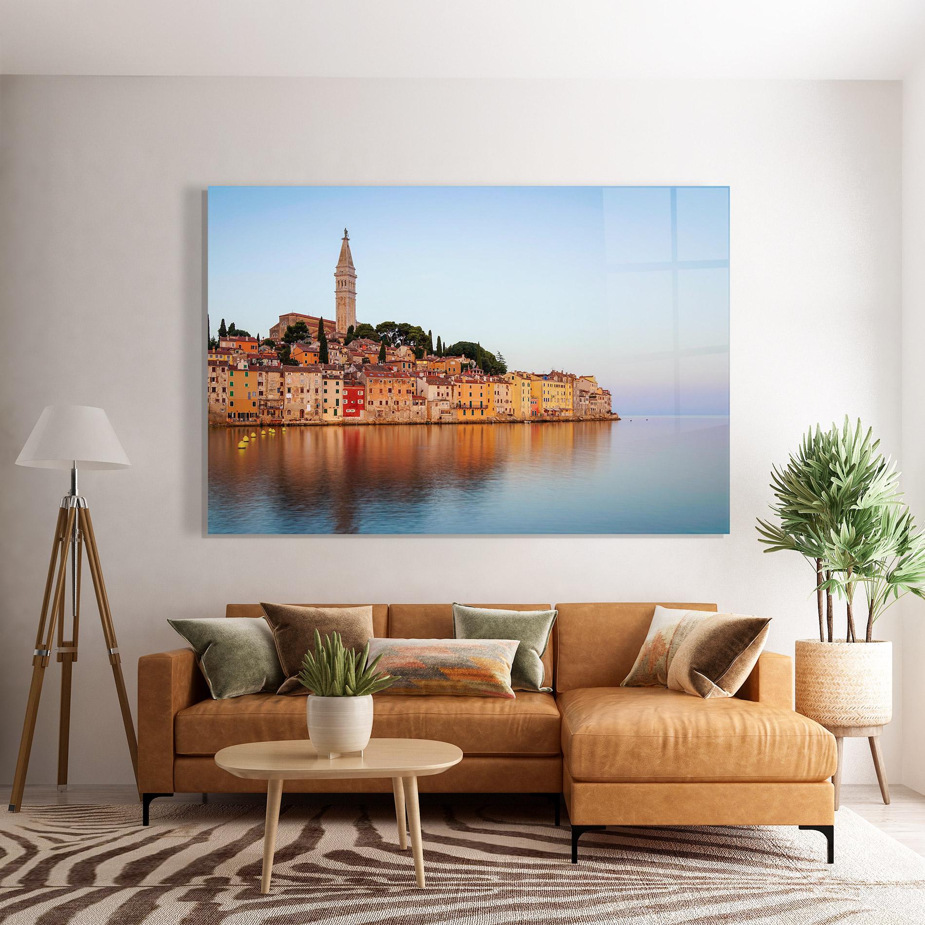 Glasbild Rovinj mockup 7
