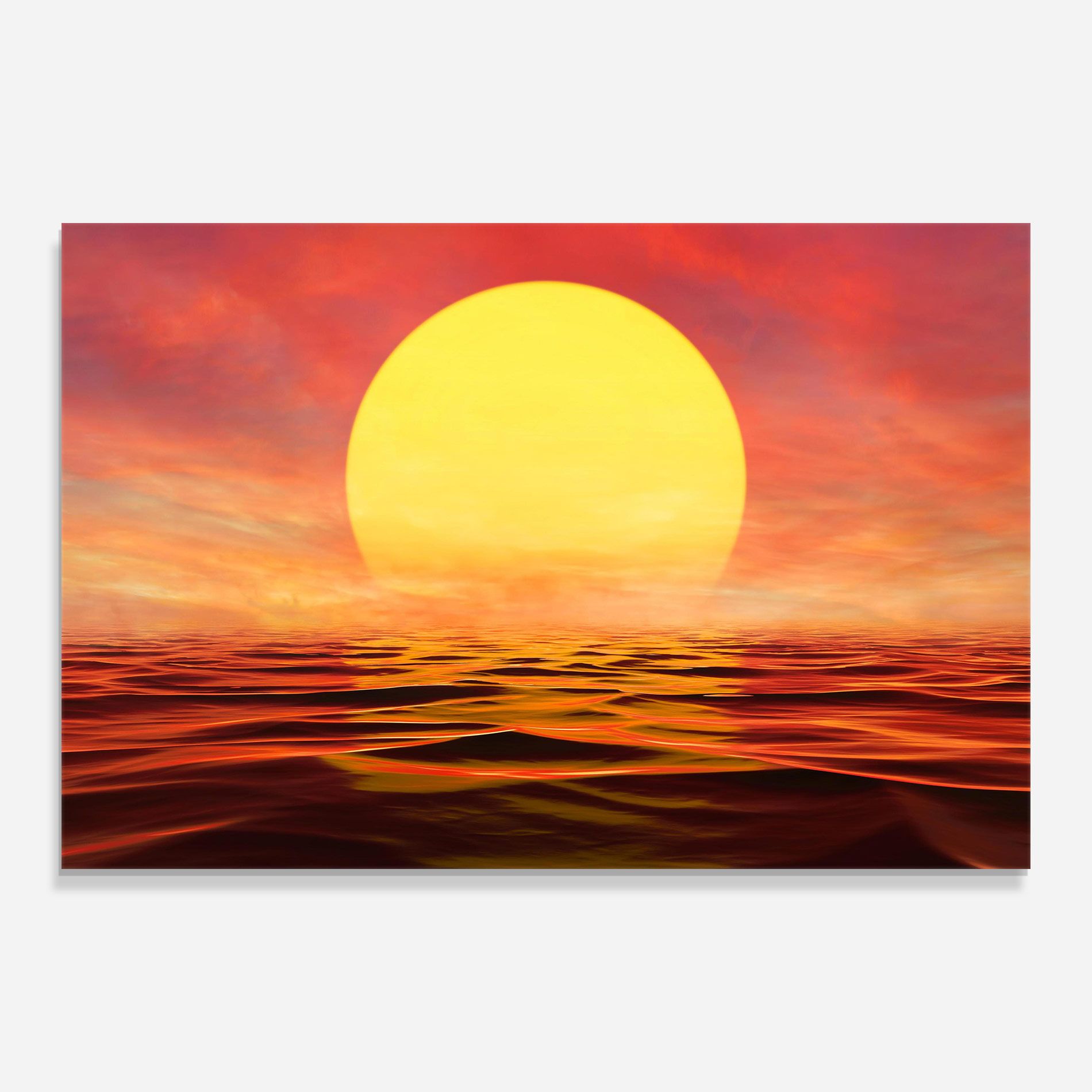 Clouds Reflection Sky mockup 0