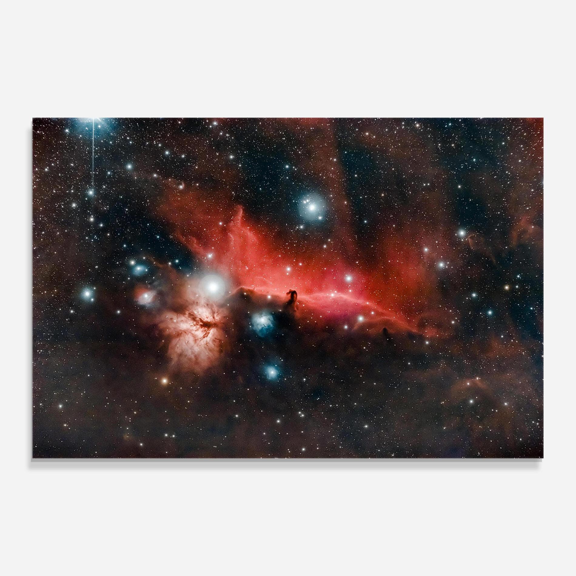 Glasbild Galactic Abstract mockup 0