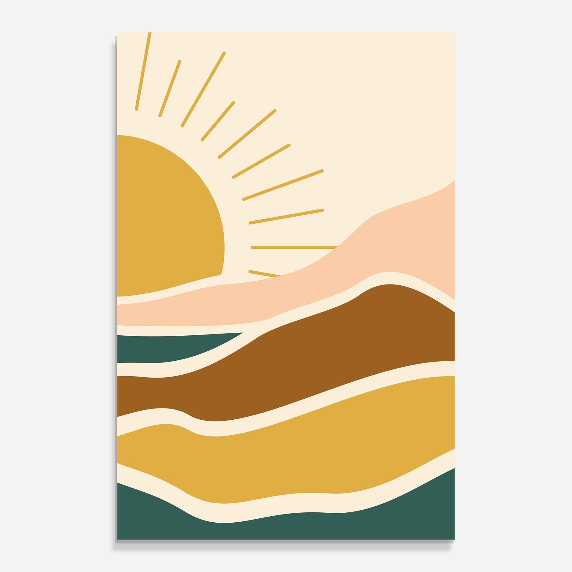 Glasbild Sunset Connection 02 mockup 0