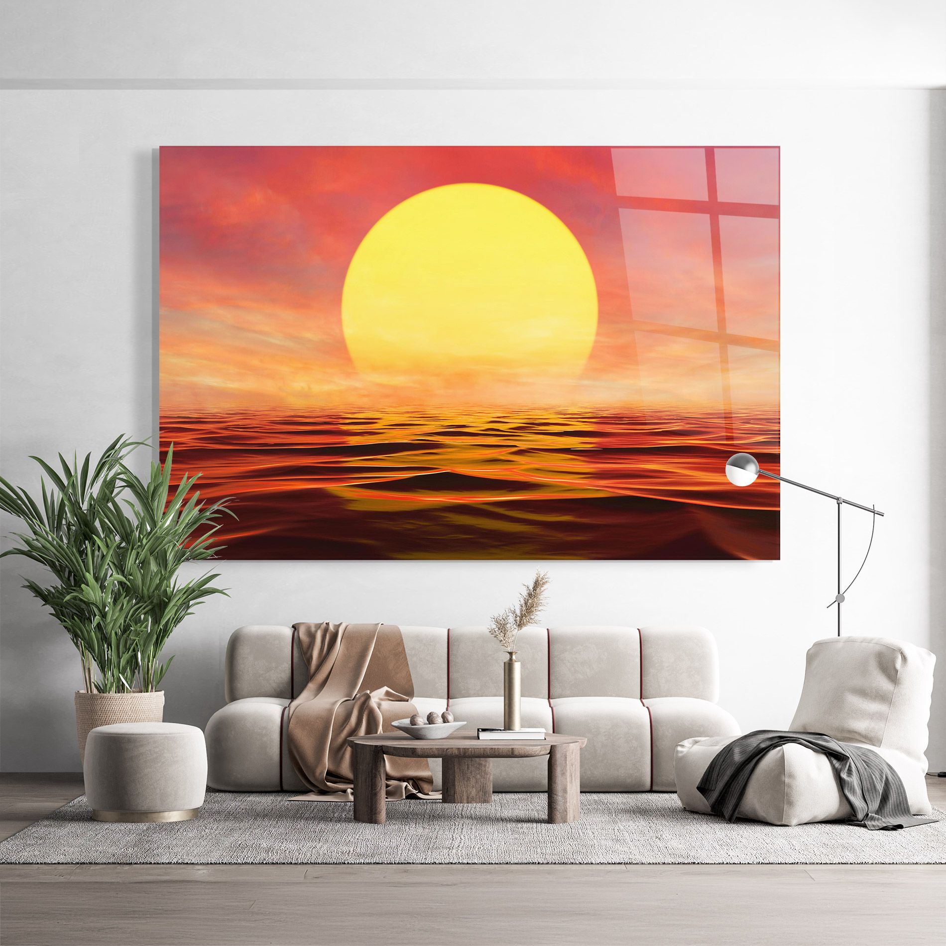 Clouds Reflection Sky mockup 9