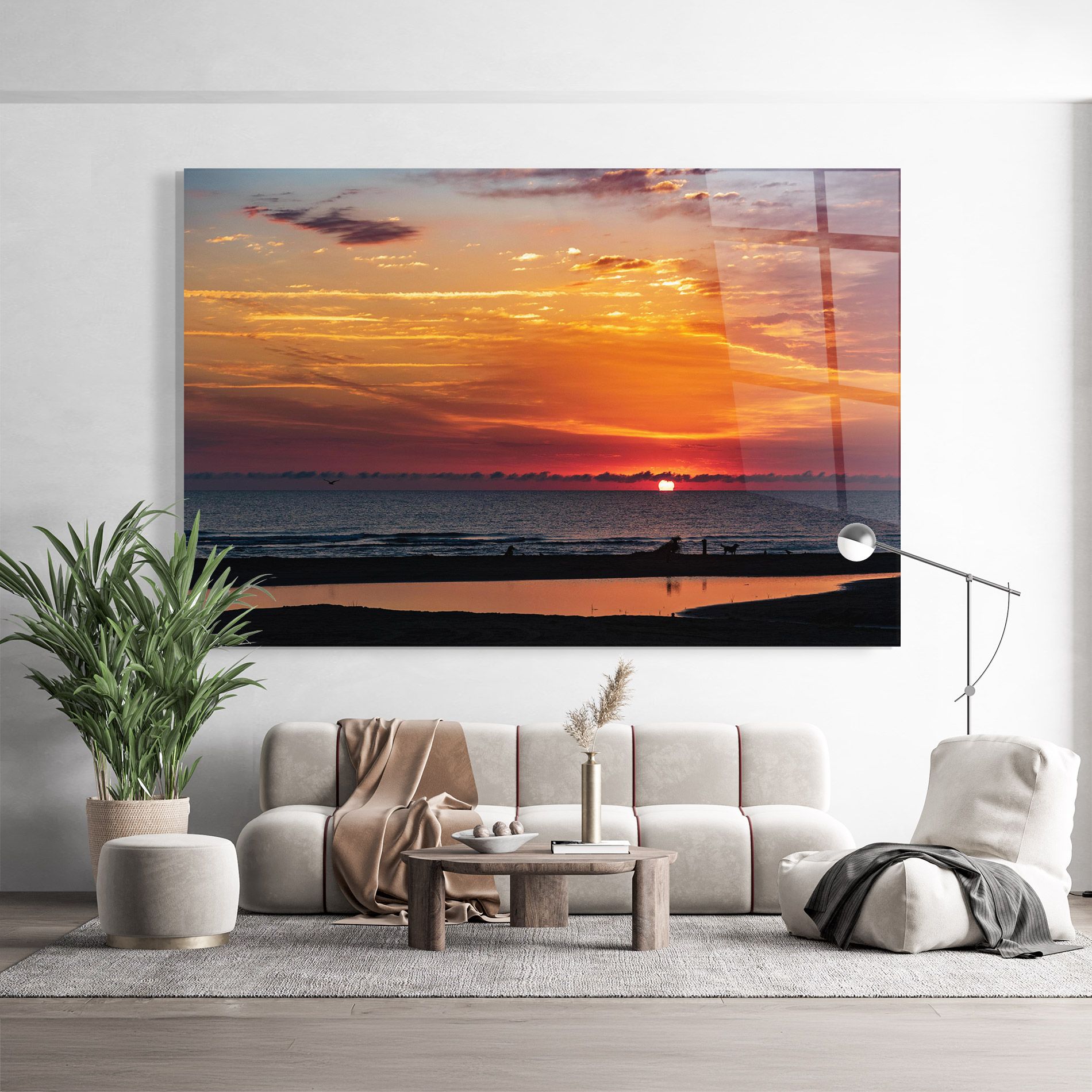 Colorful Sunrise Sea mockup 9