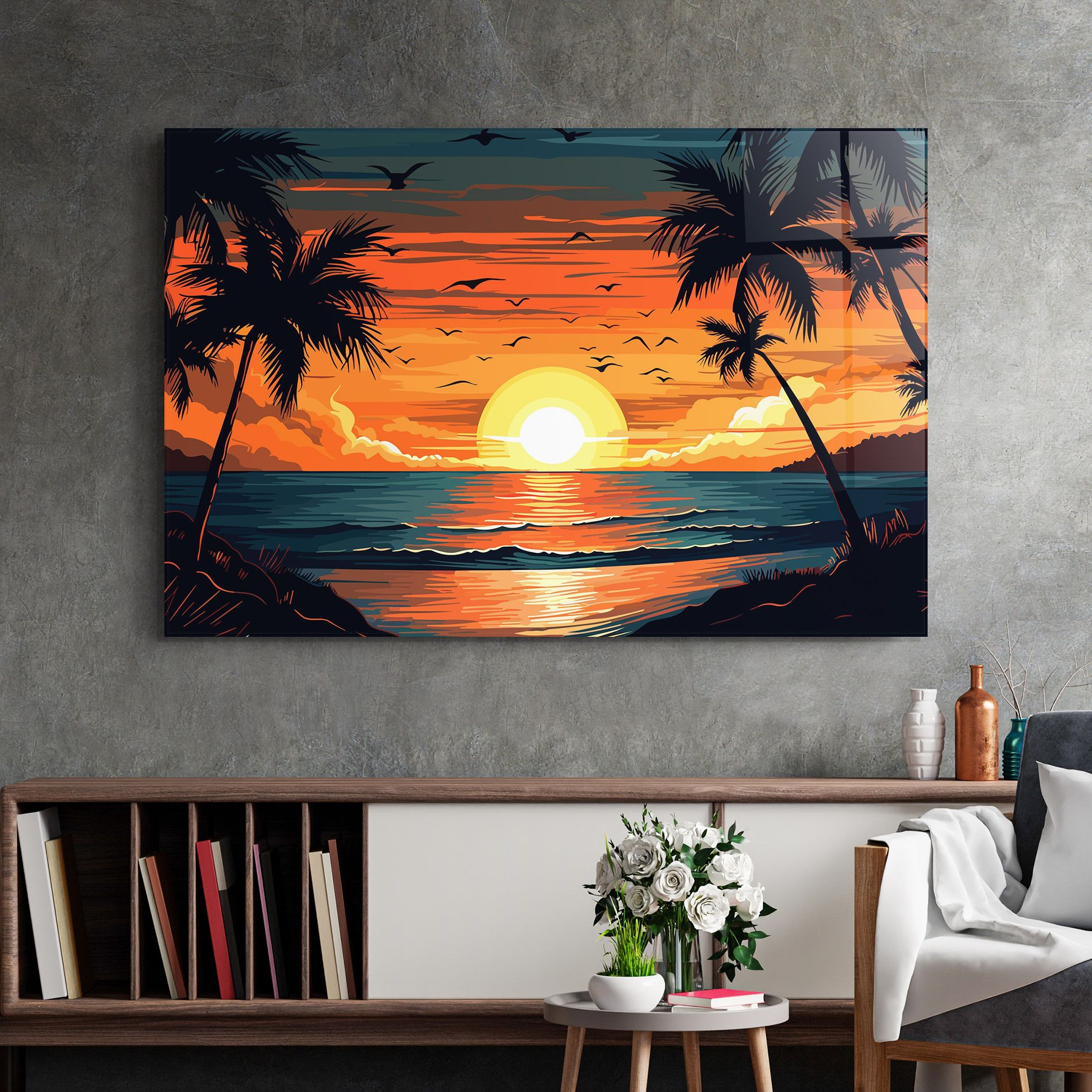 Amazing Sunset View mockup 2