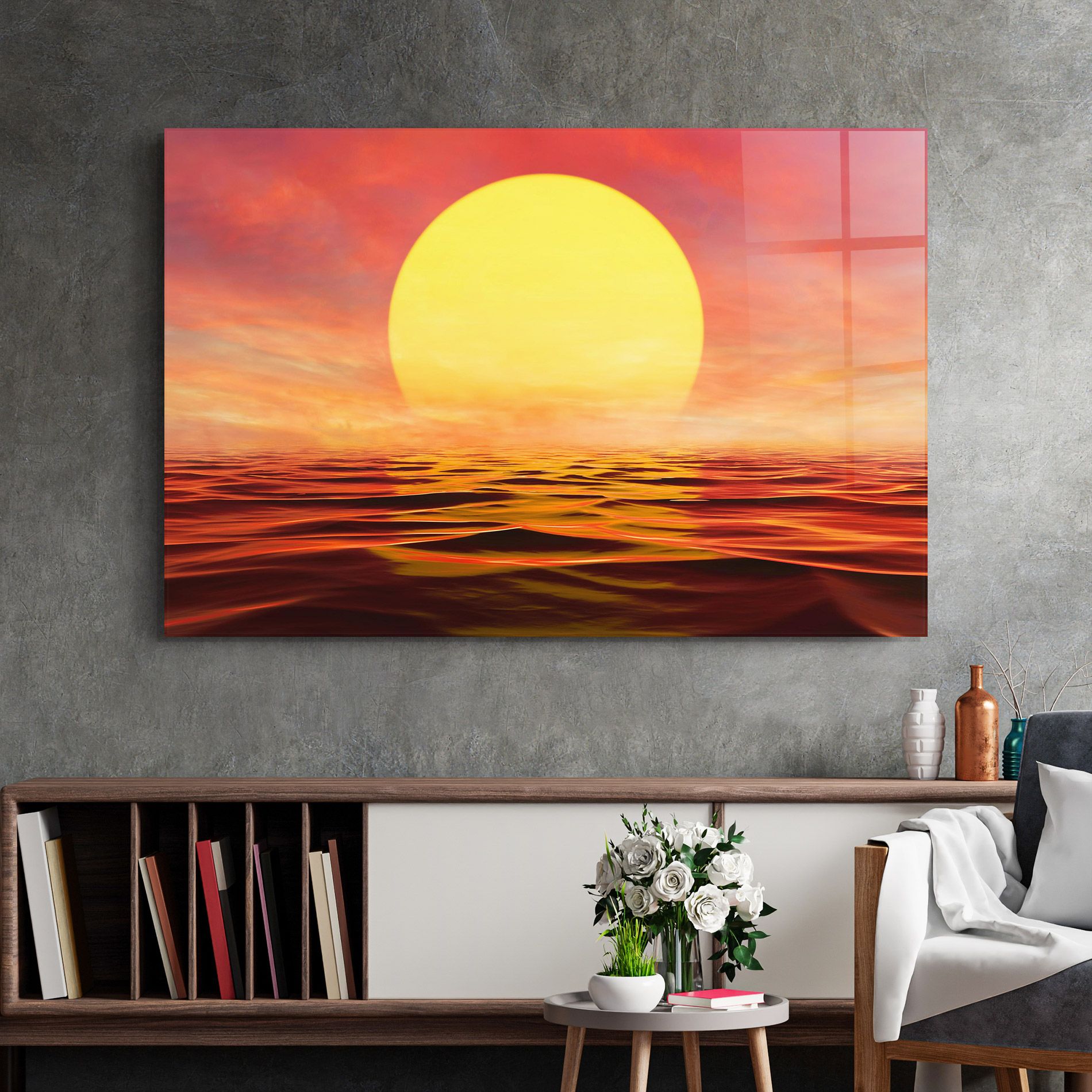 Clouds Reflection Sky mockup 2