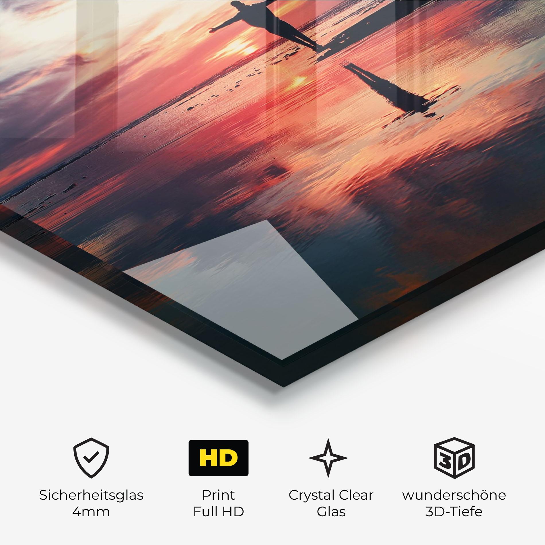 Glasbild Freedom Feeling mockup 3