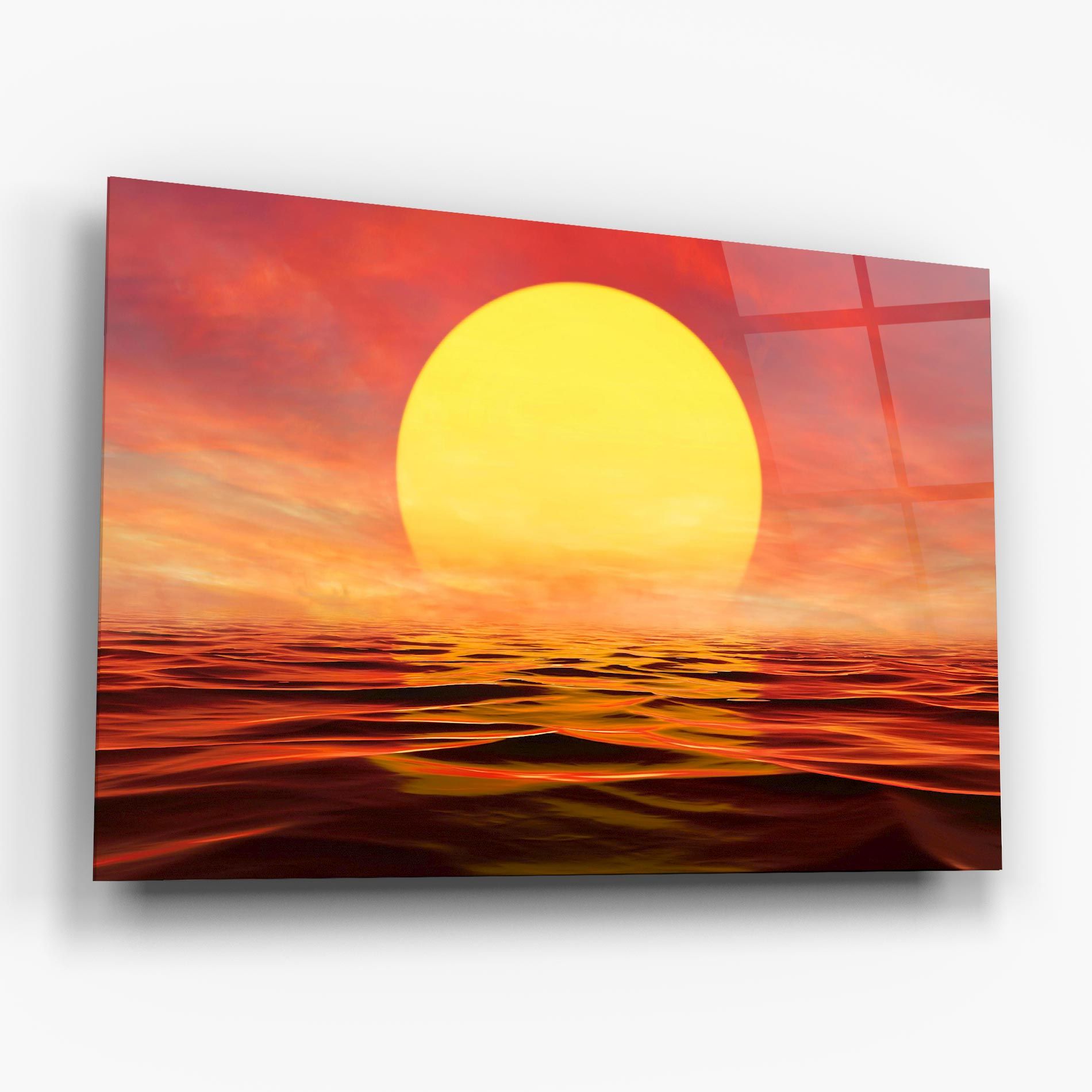 Clouds Reflection Sky mockup 6