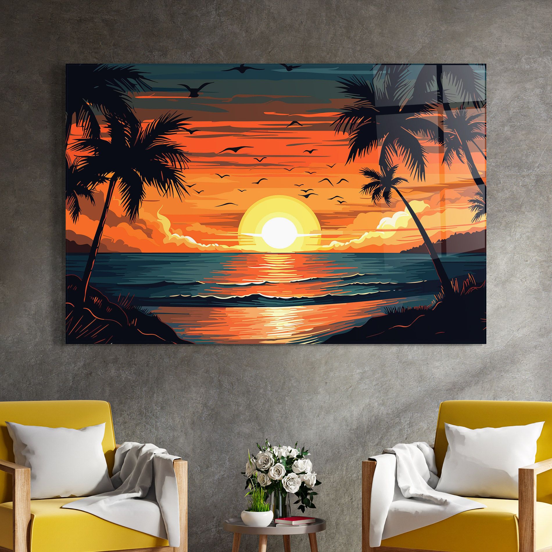Amazing Sunset View mockup 4
