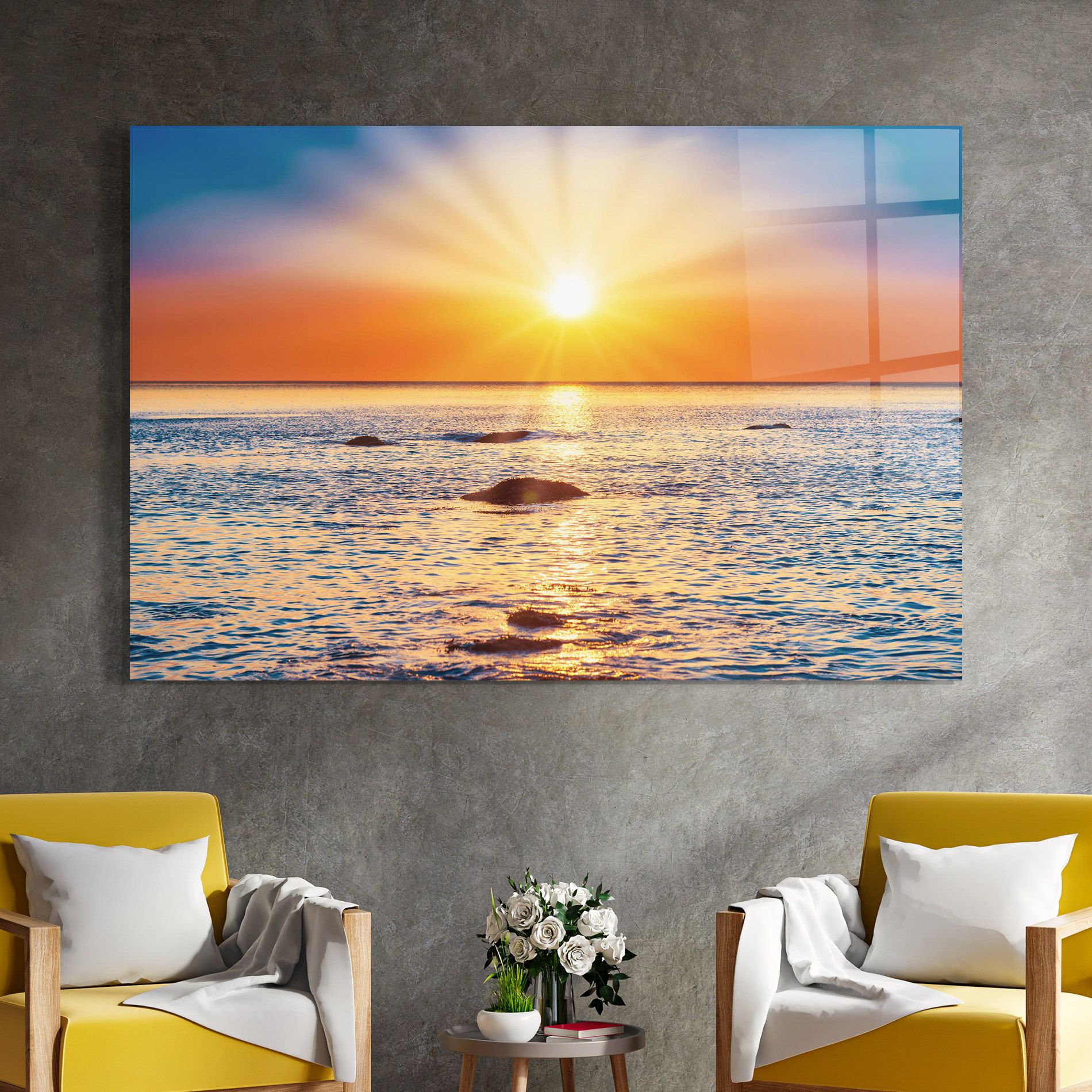 Sunset Beach Rocks mockup 4