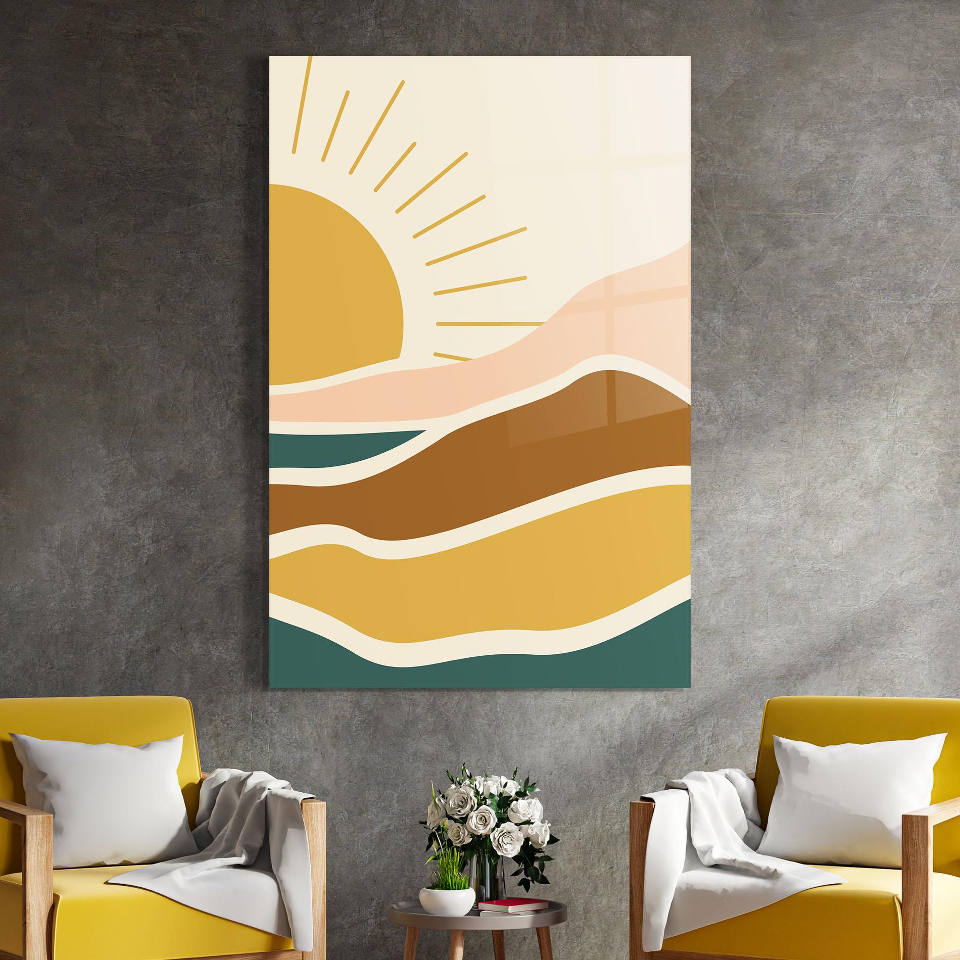 Glasbild Sunset Connection 02 mockup 4