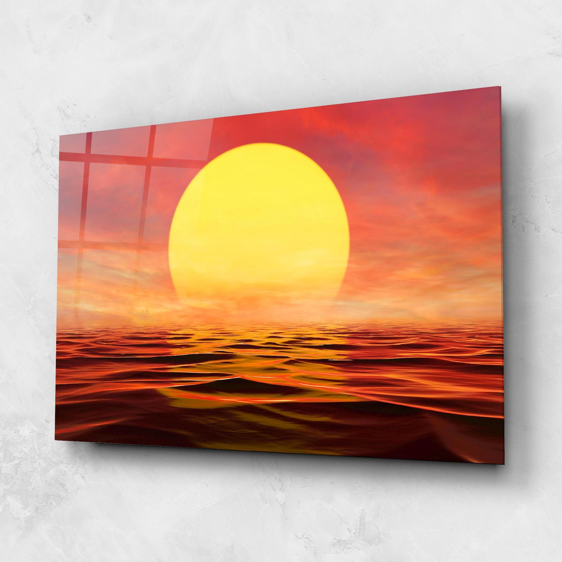 Clouds Reflection Sky mockup 1