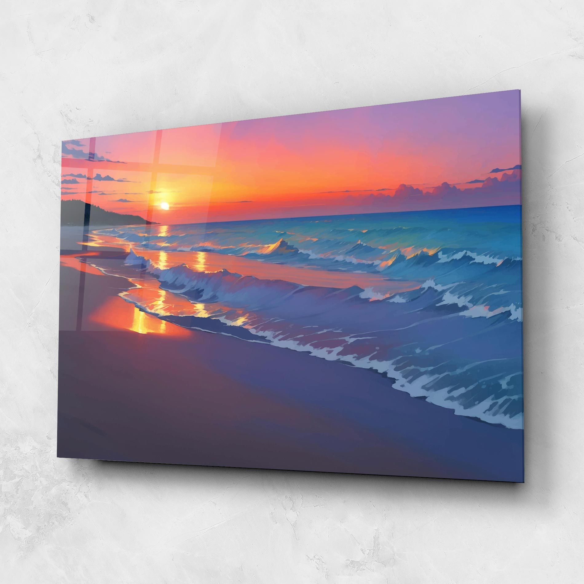 Dreamy Beach Sunset mockup 1