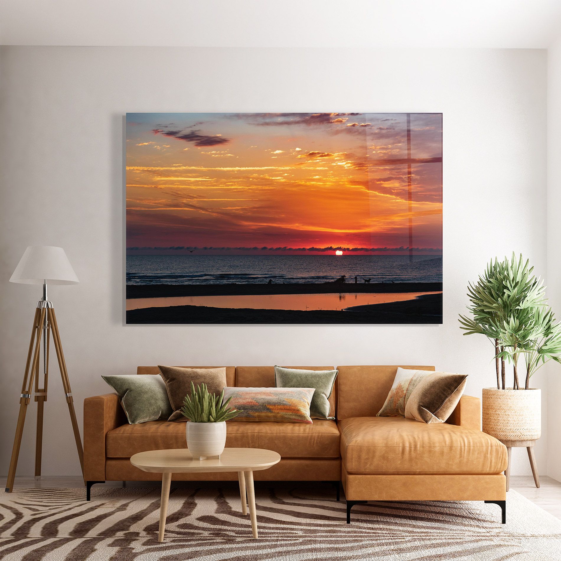 Colorful Sunrise Sea mockup 7