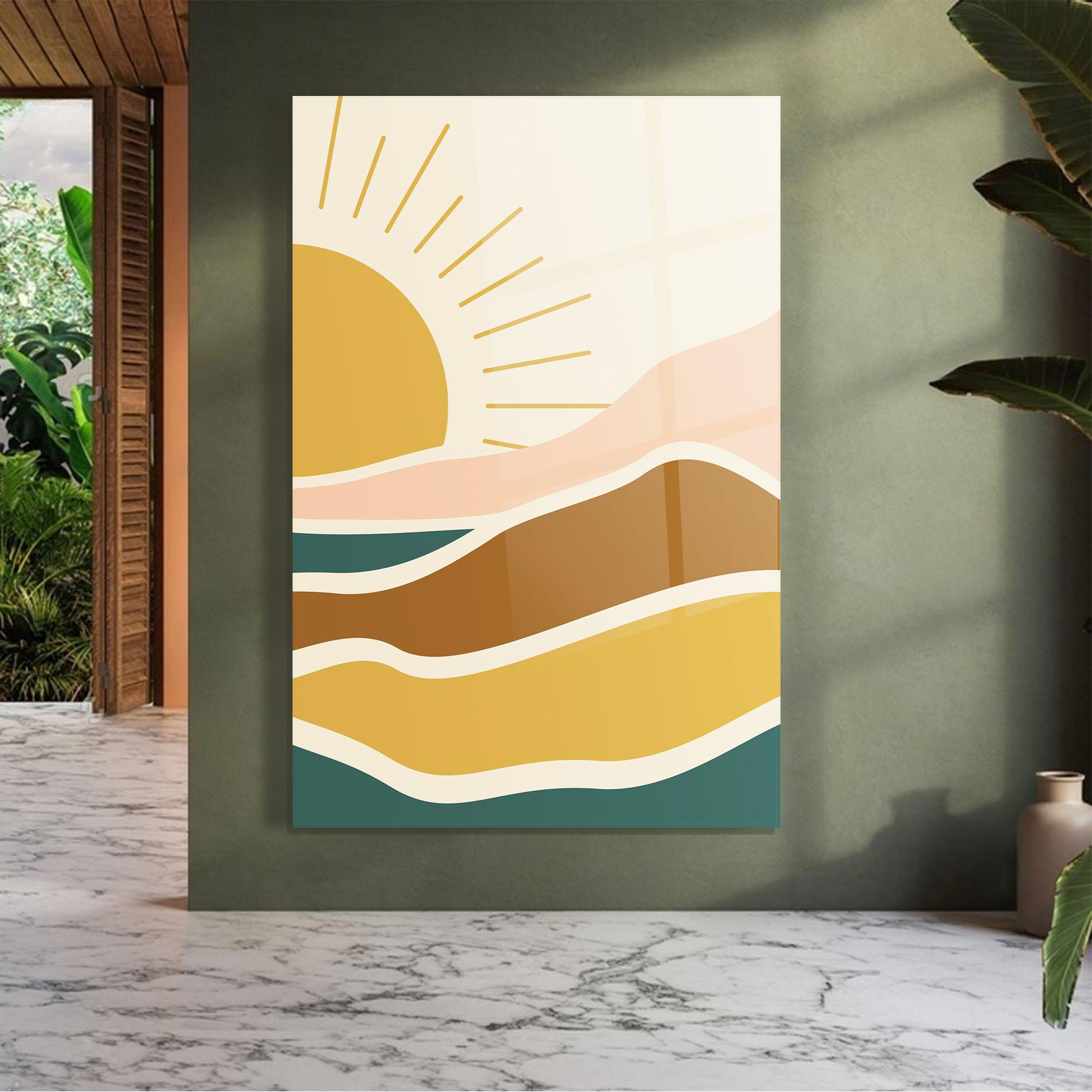 Glasbild Sunset Connection 02 mockup 7