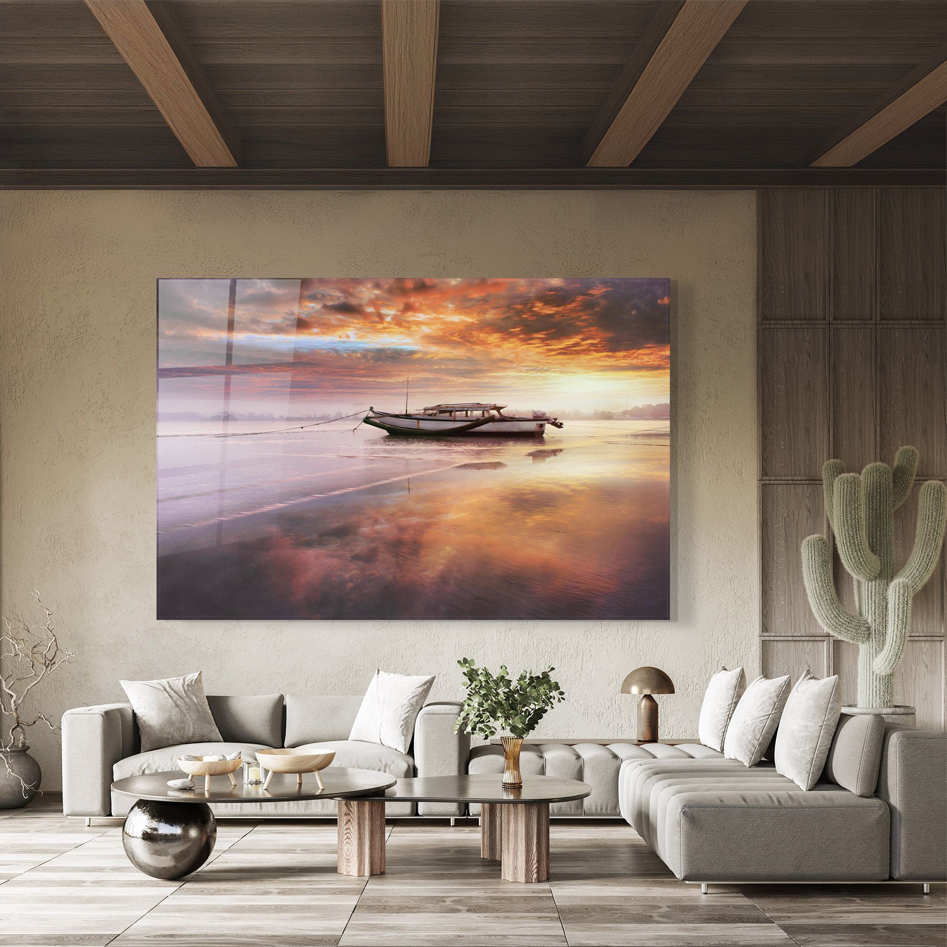 Beauty Boat Sunrise mockup 8