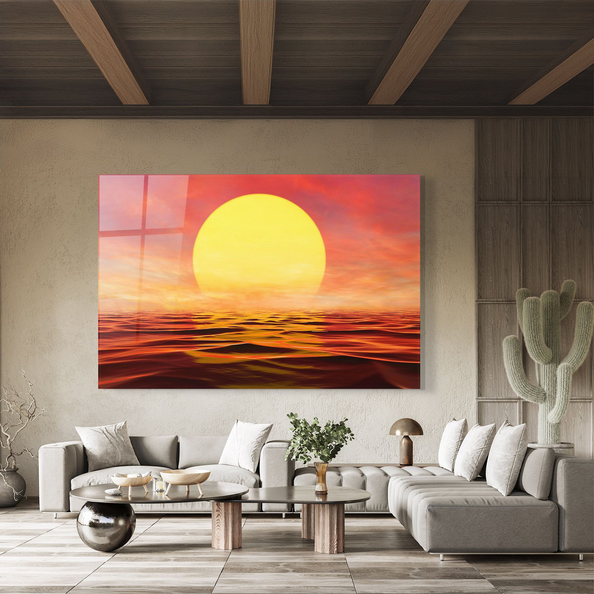 Clouds Reflection Sky mockup 8