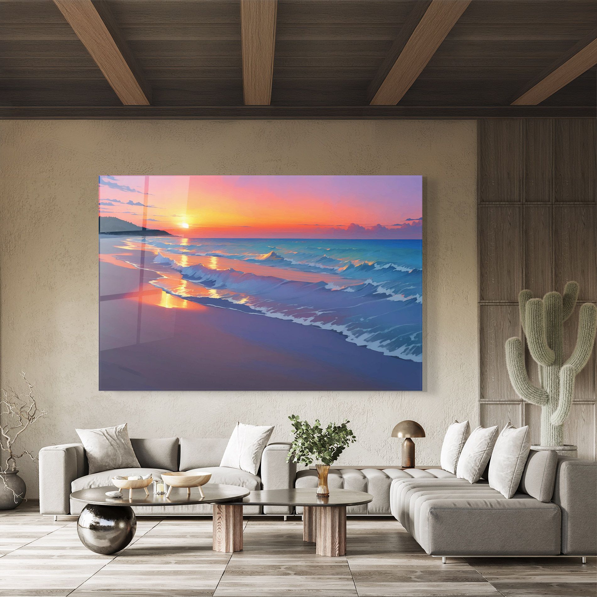 Dreamy Beach Sunset mockup 8